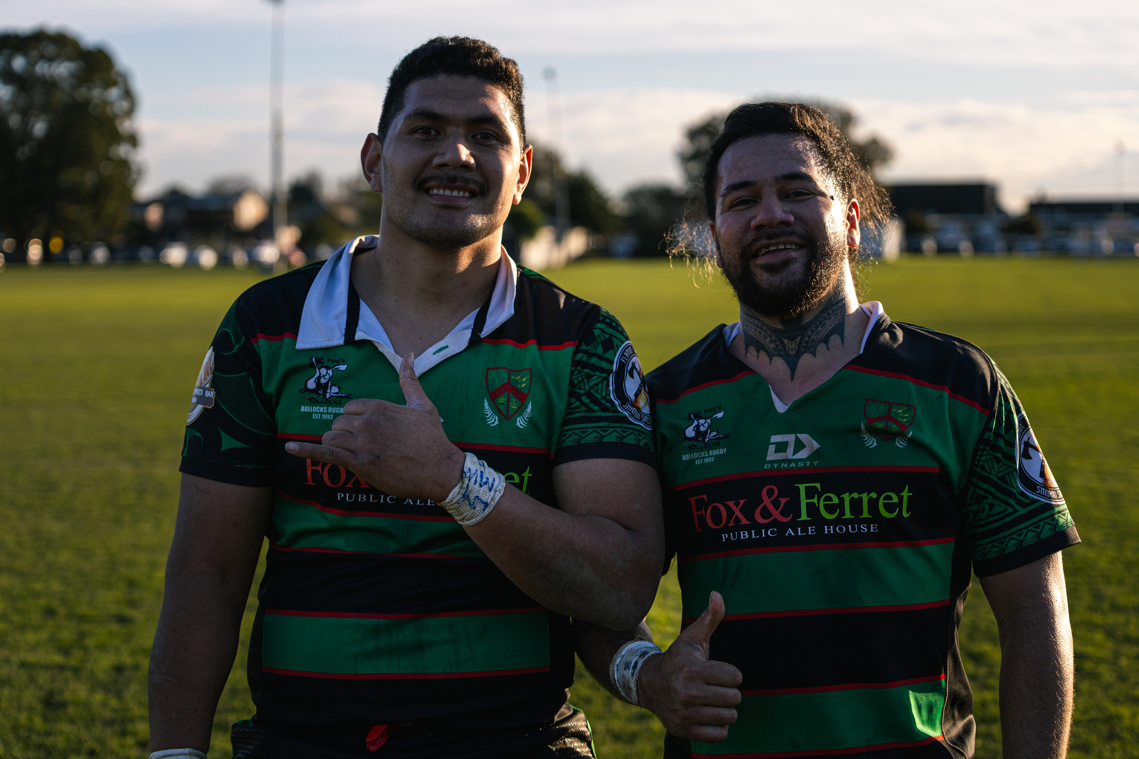 Après-match - Christchurch, NZ