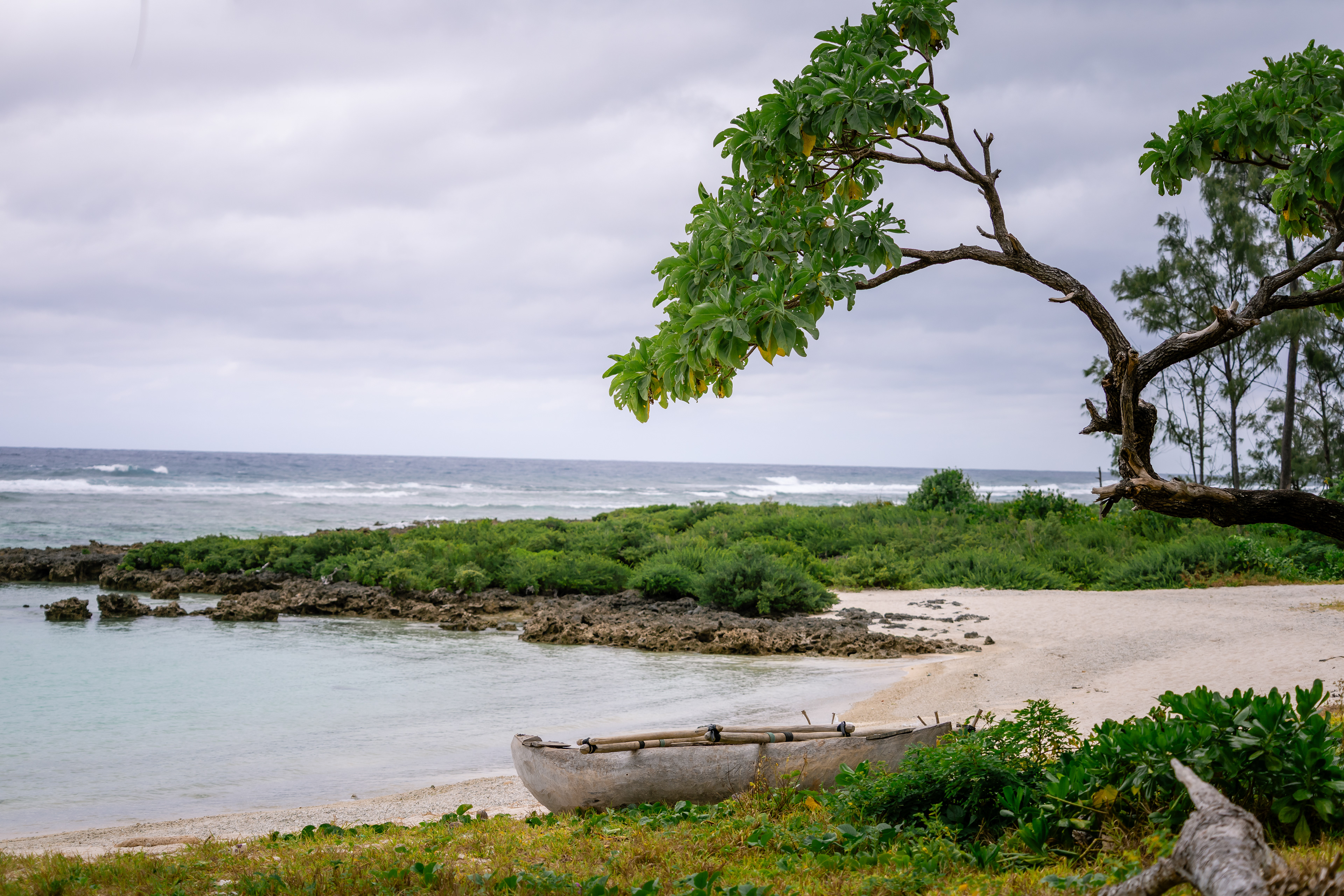 Embarcation traditionnelle - Île d'Éfaté, Vanuatu