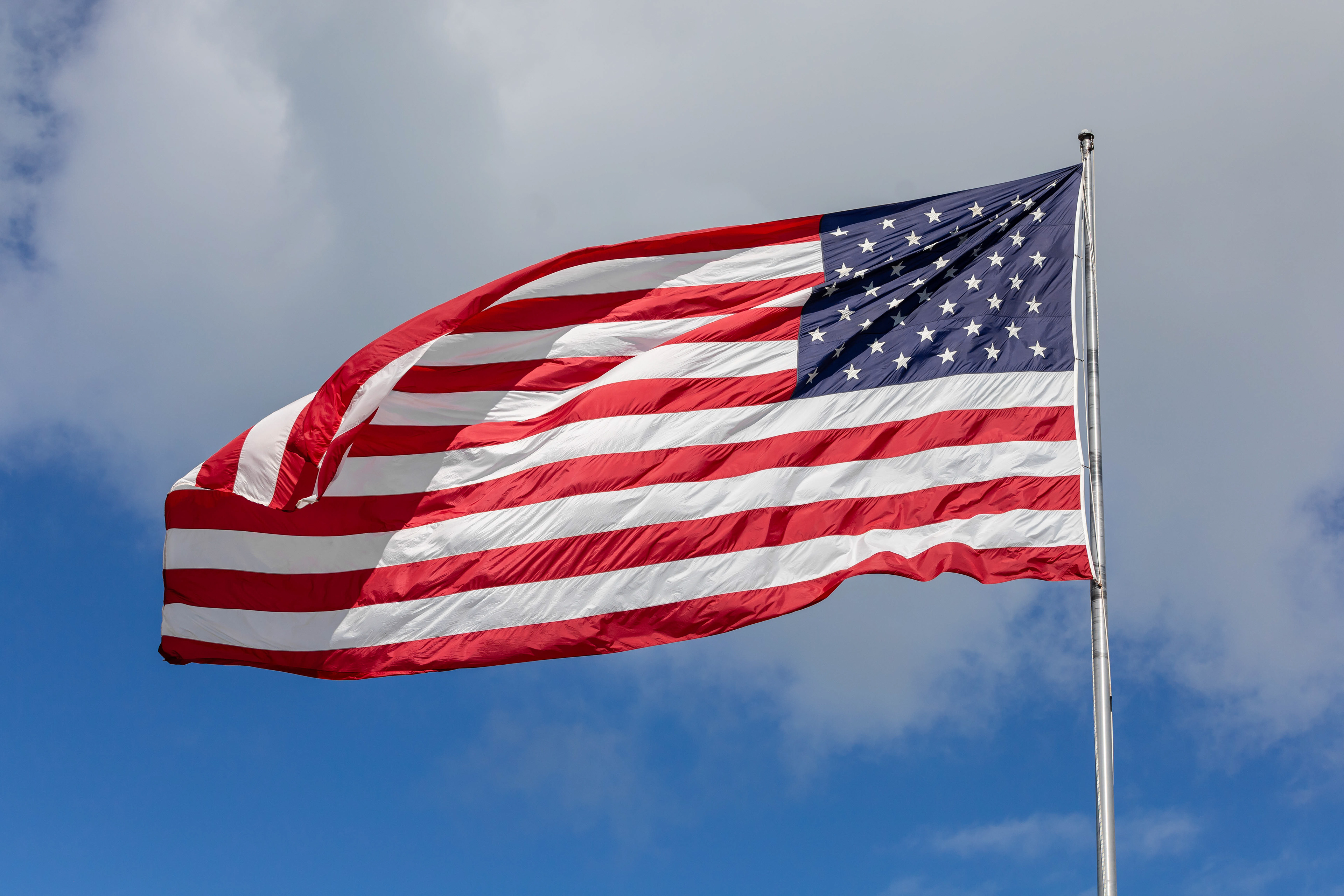 Drapeau américain - Key West, Floride, USA