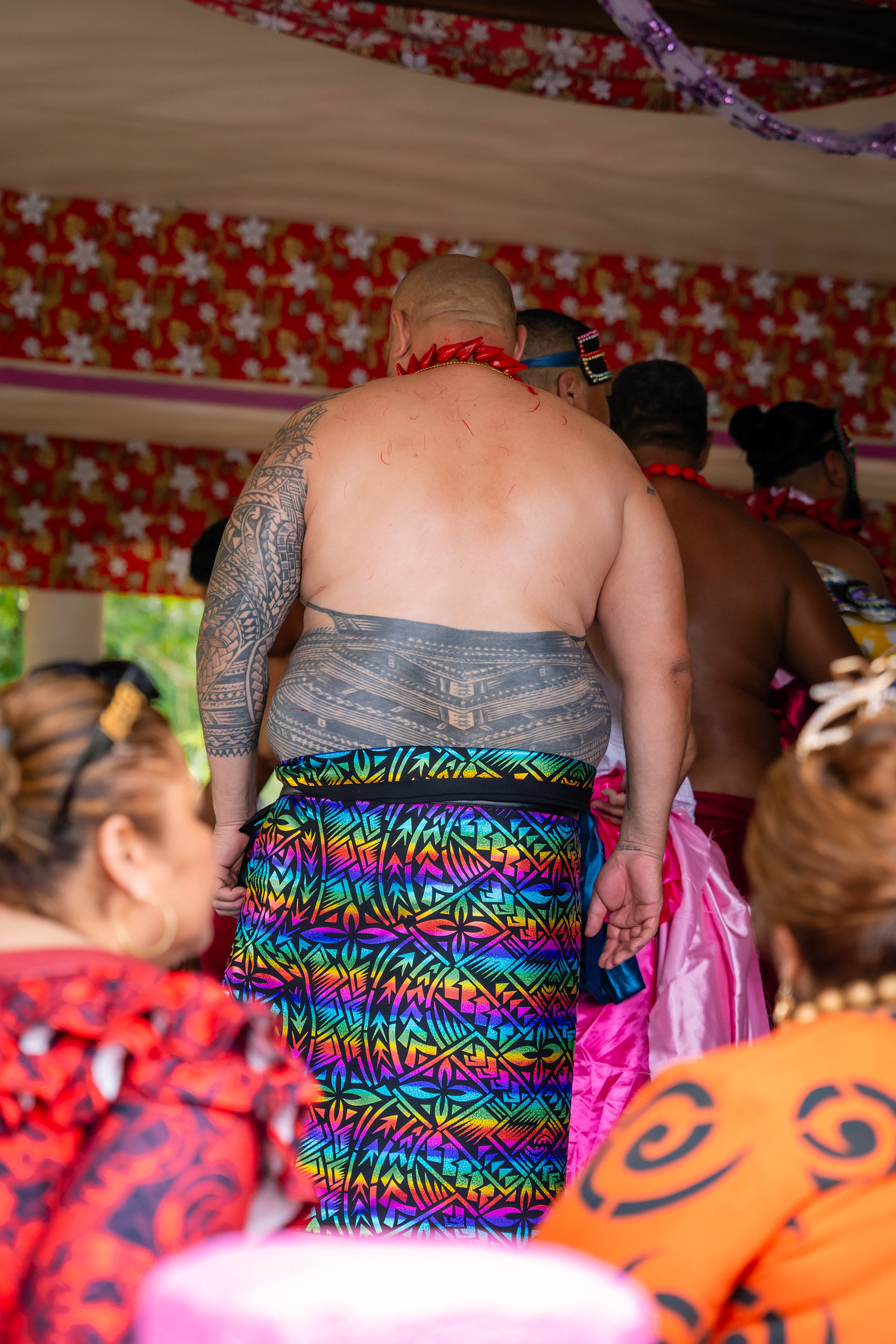 Pe'a tatouage traditionnel samoan - Falealupo, Samoa
