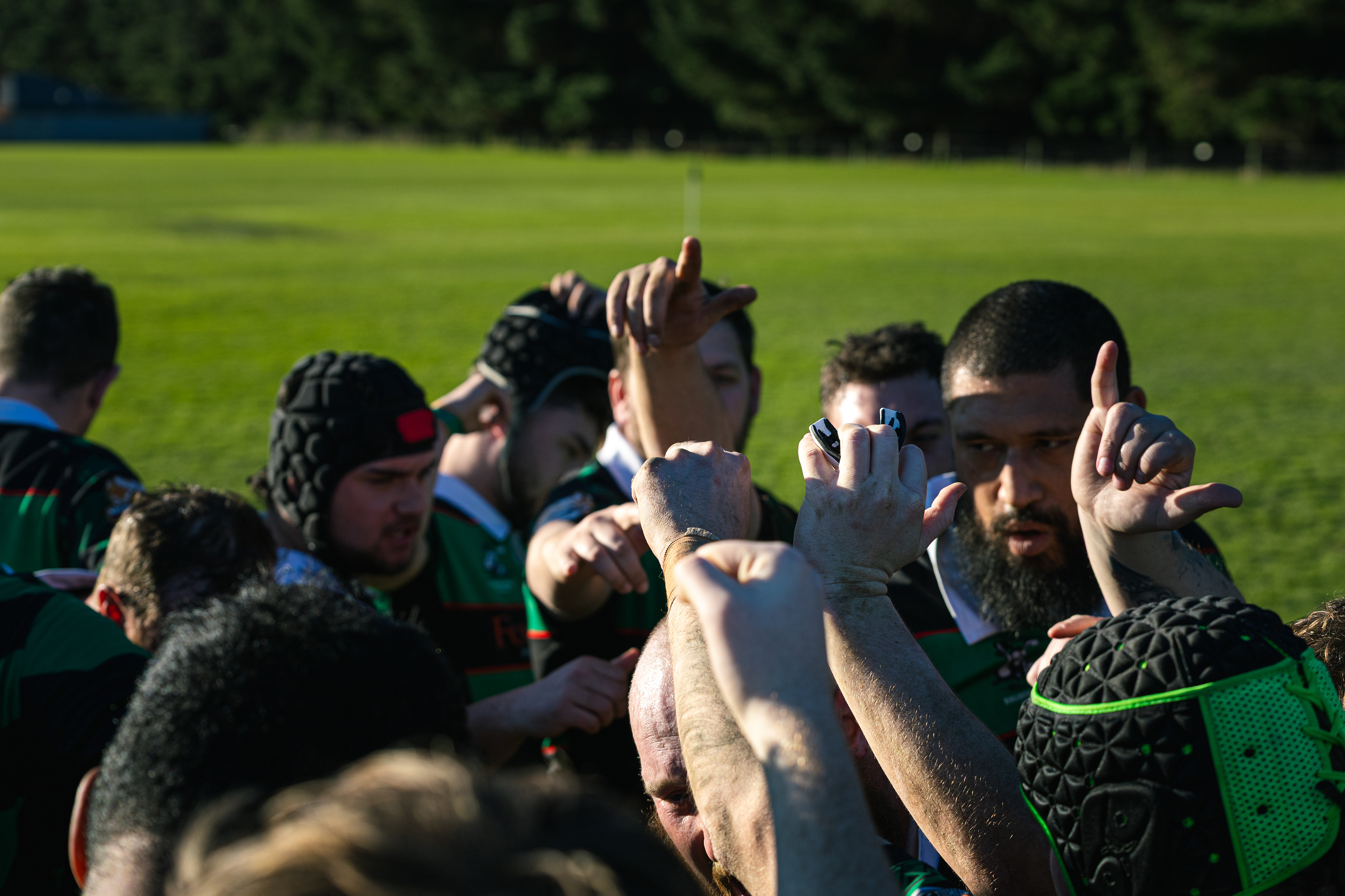 Mi-temps, les visages sont marqués - Christchurch, NZ