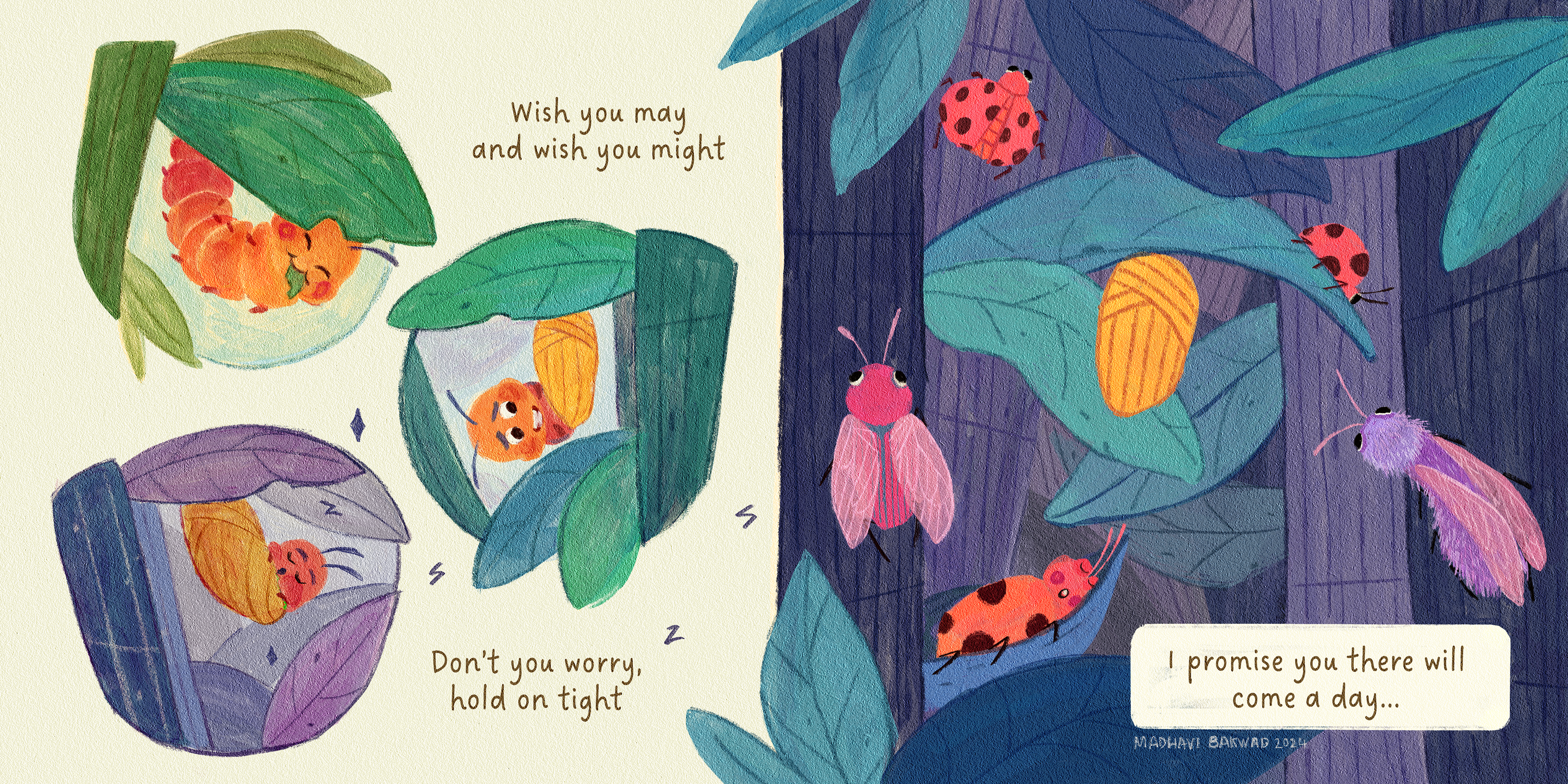 Butterfly fly away Spread 02
