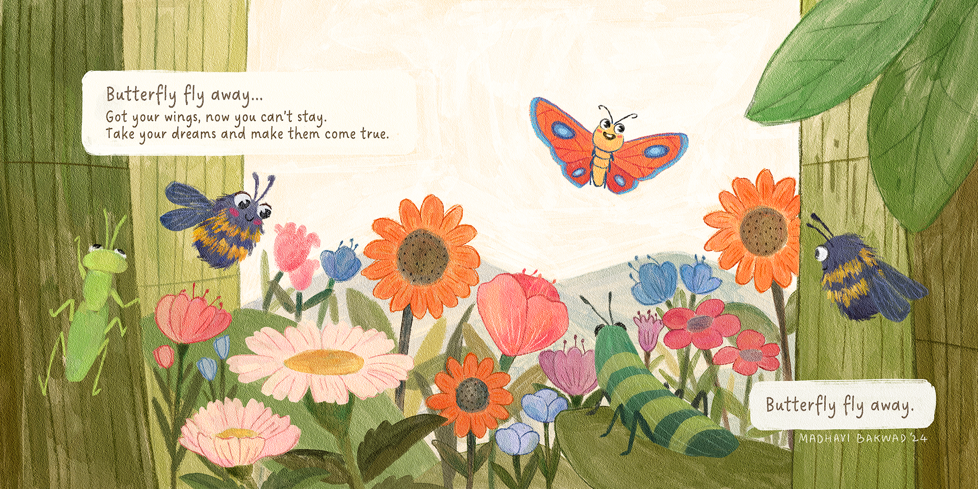 Butterfly fly away Spread 03