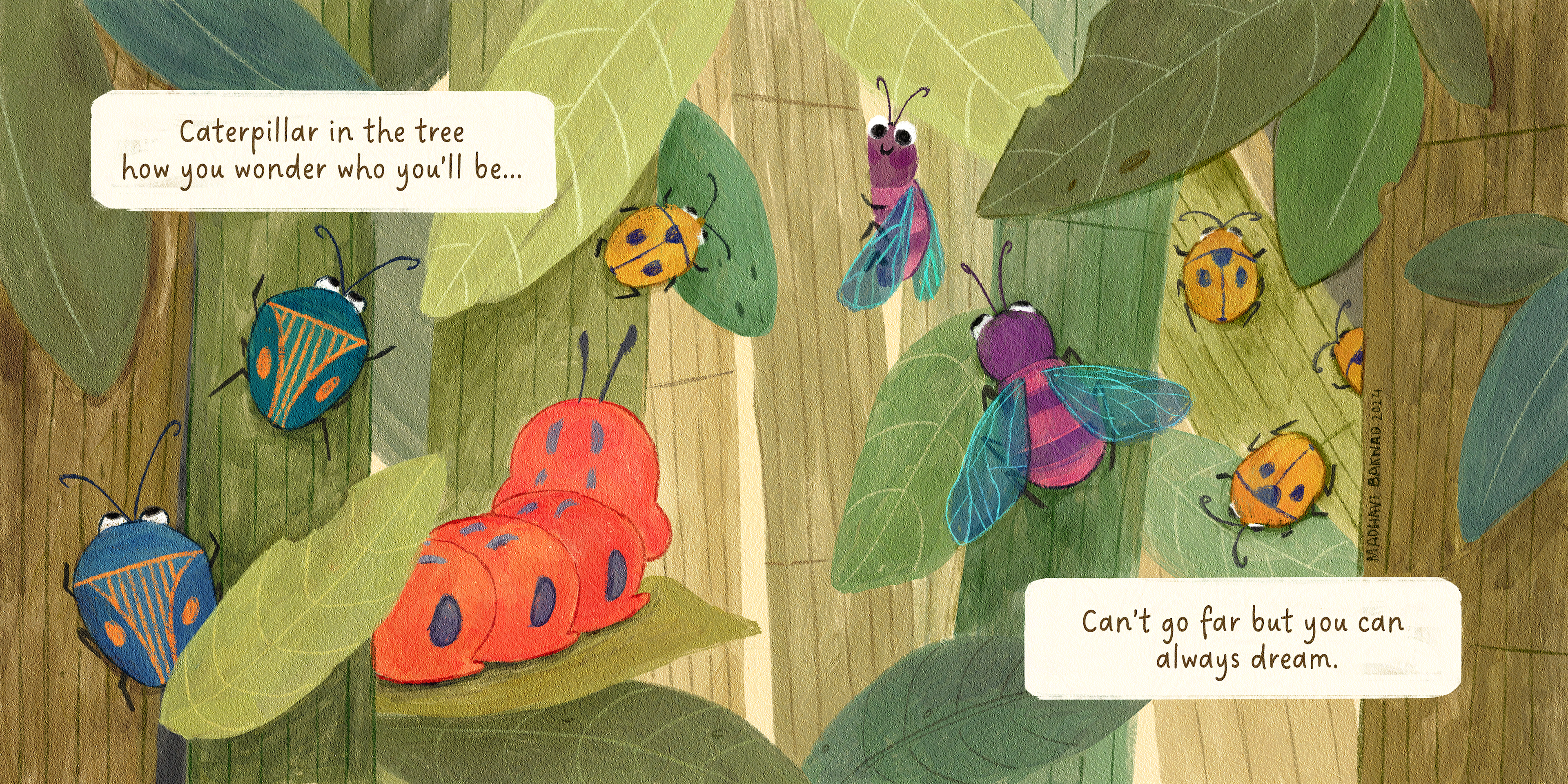 Butterfly fly away Spread 01