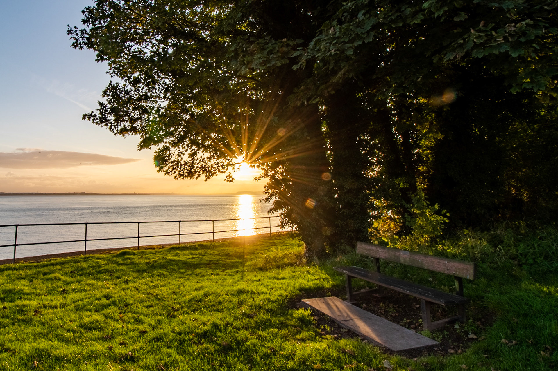 Sunrise at Eastham Ferry