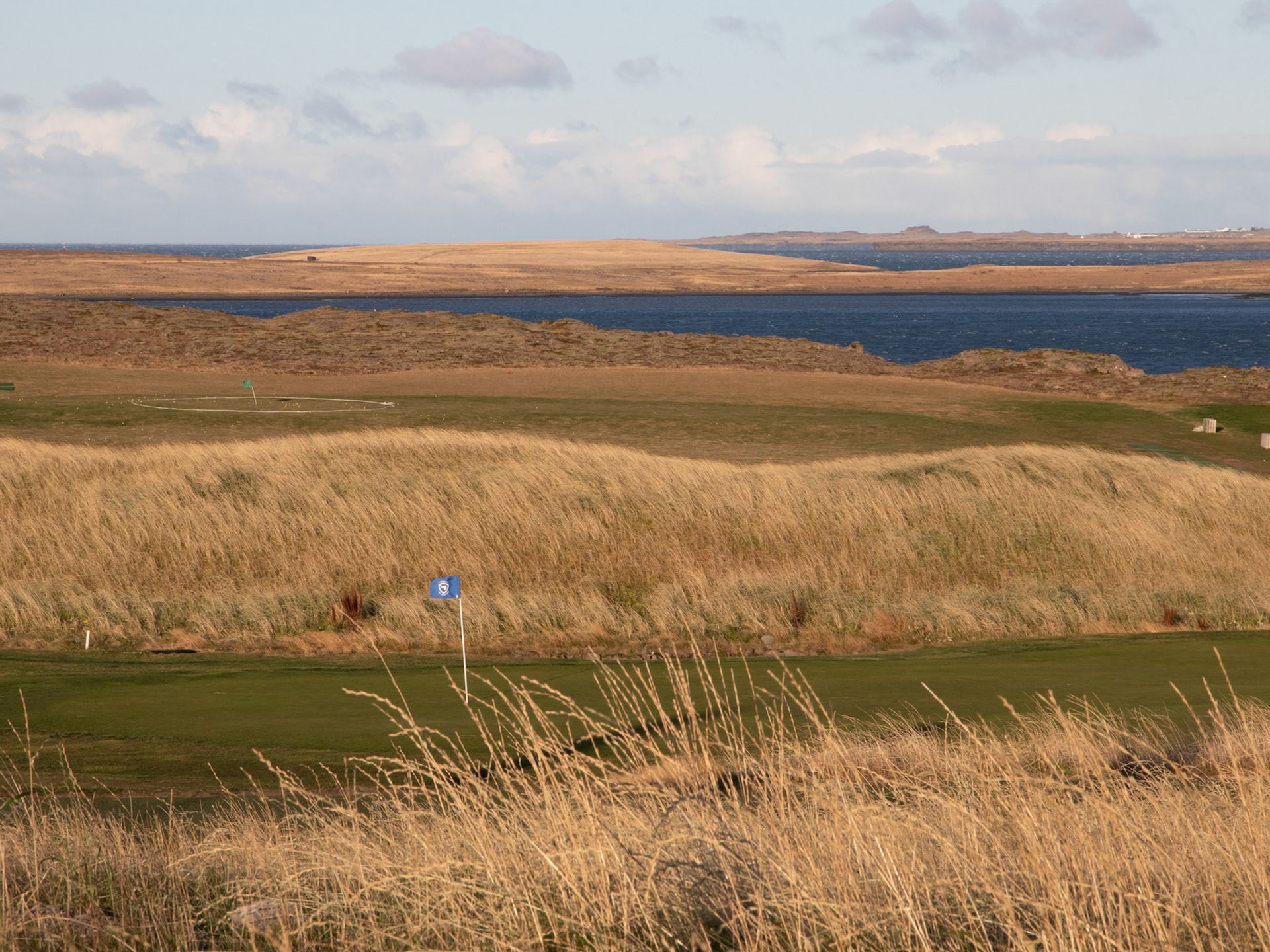 Cold day on the Links