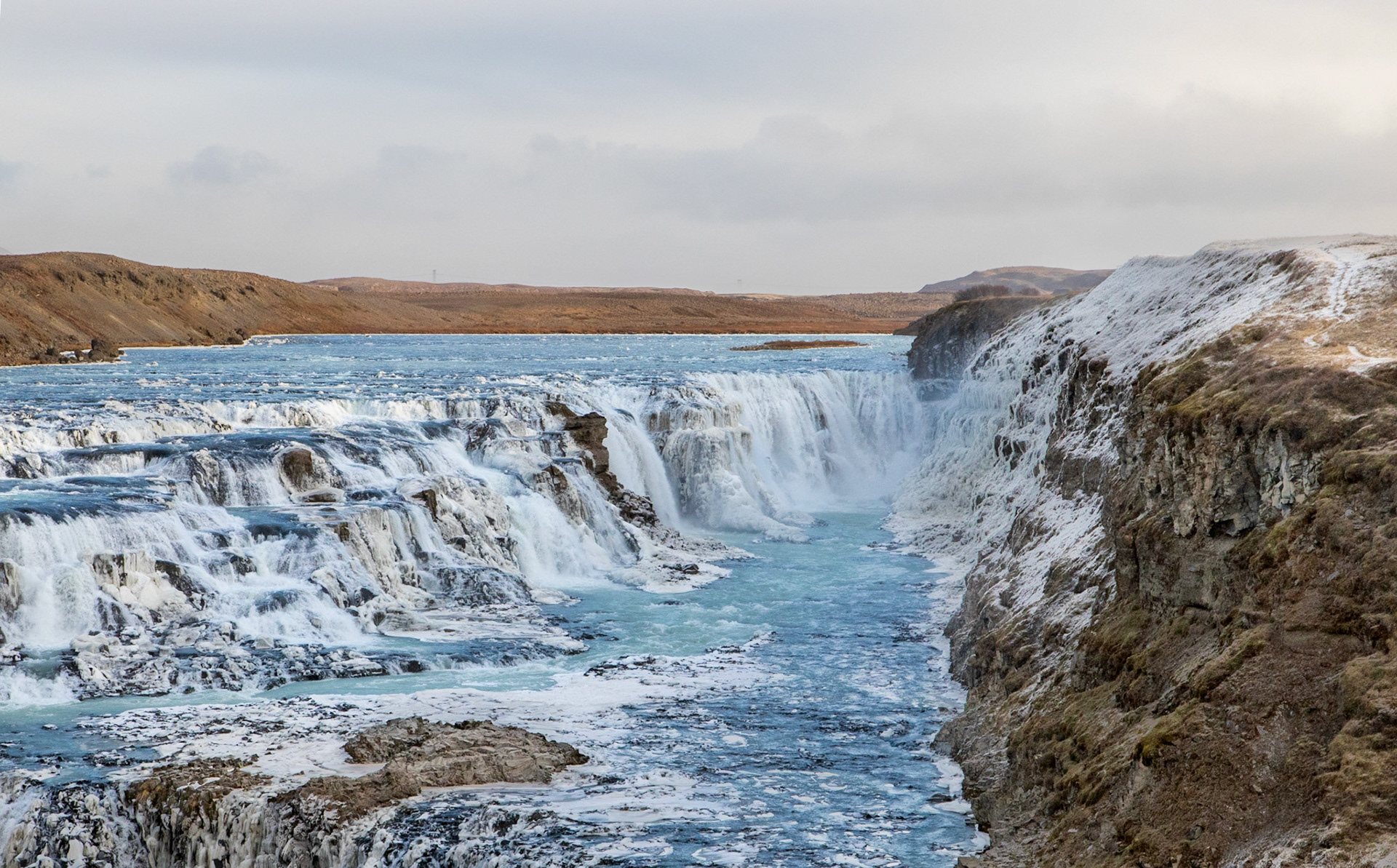 Gullfoss Waterfall, Iceland