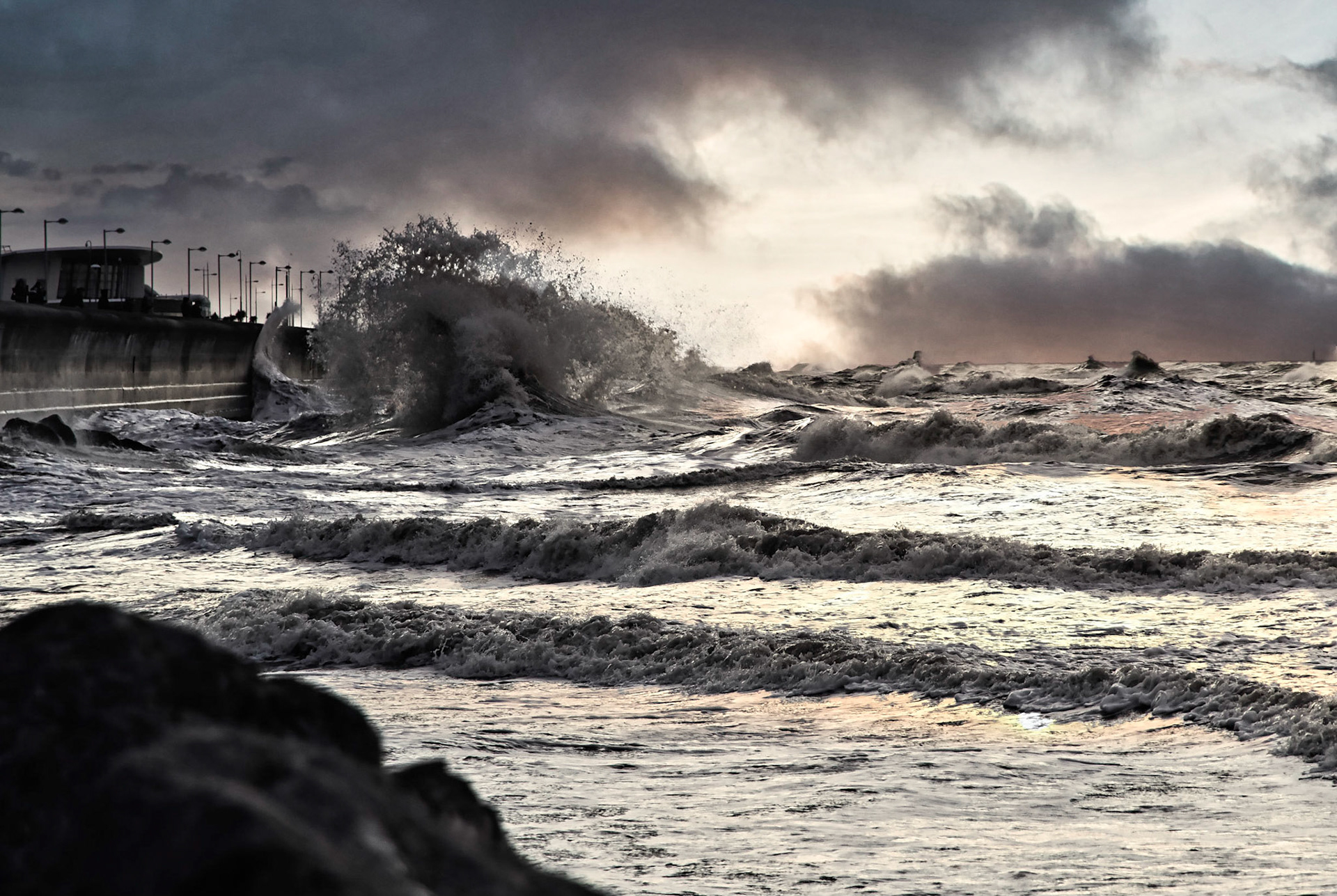 Storm at New Brighton