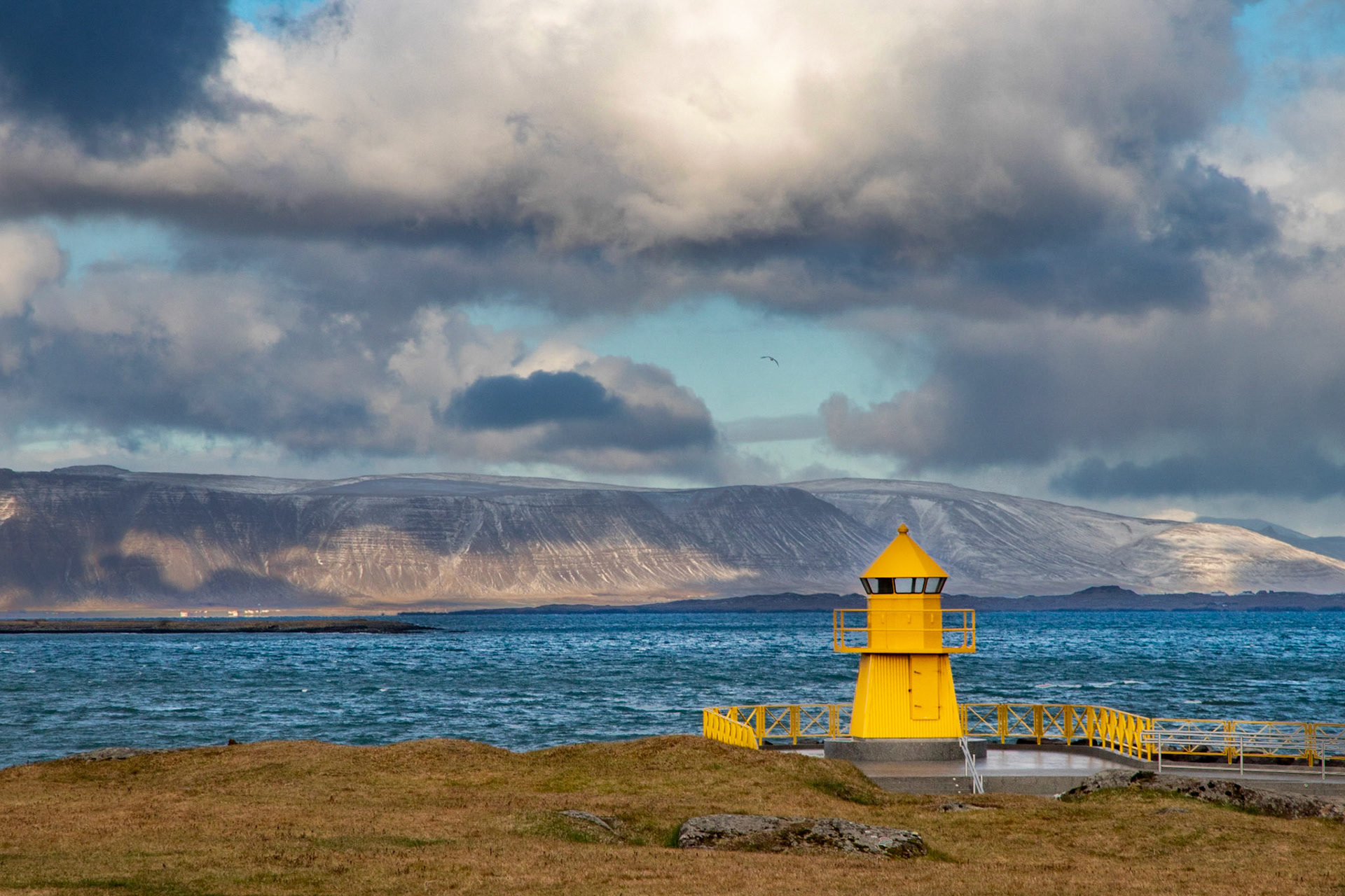 Reykjavik coast