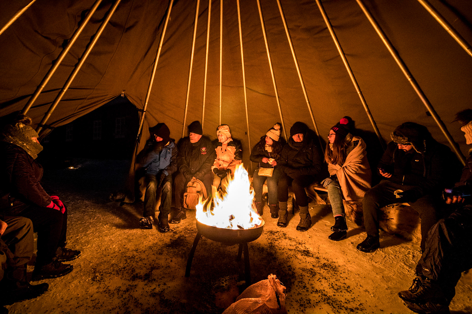 Waiting for the Northern Lights to appear (...and they didn't)