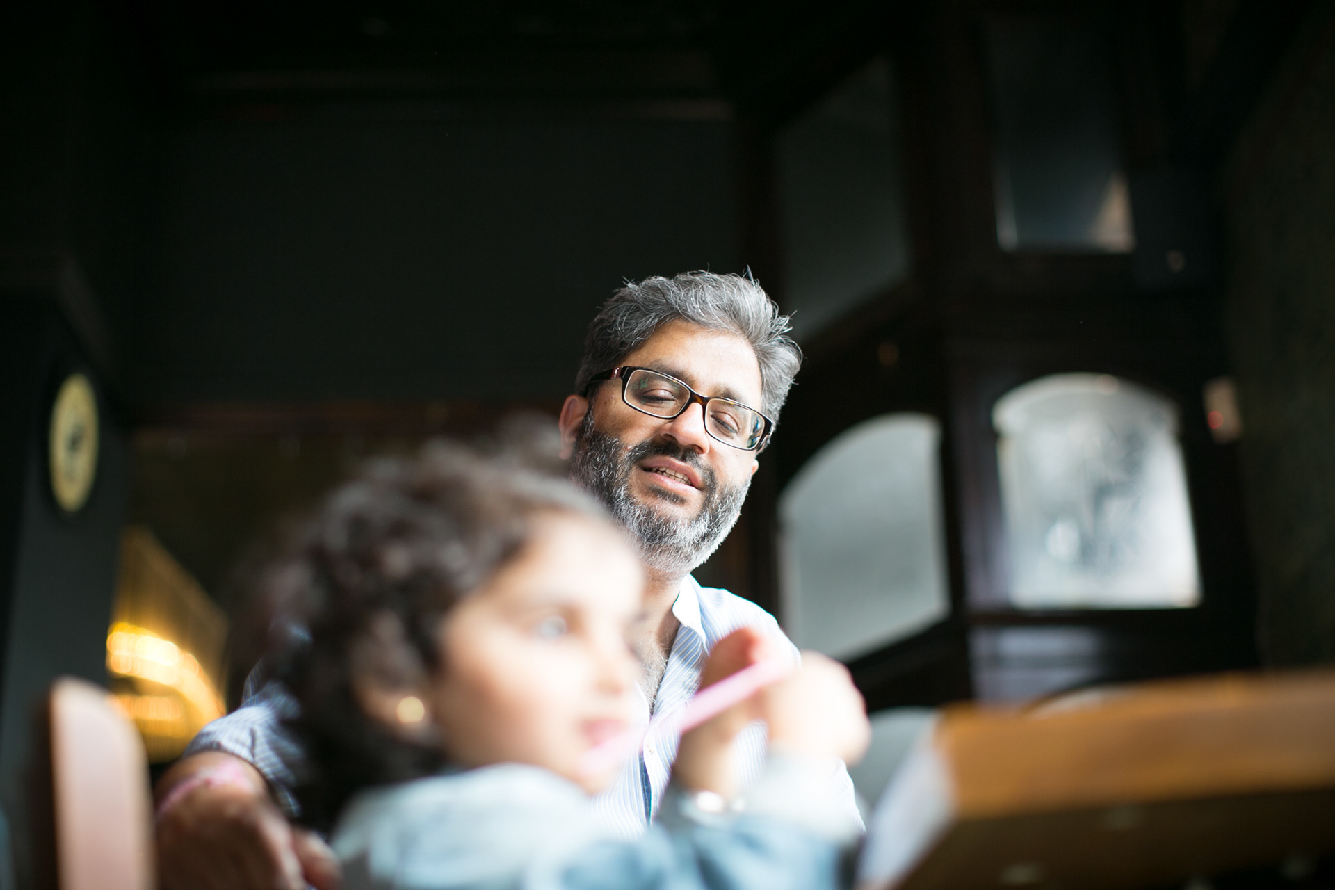 A lunchtime drink in Mosely