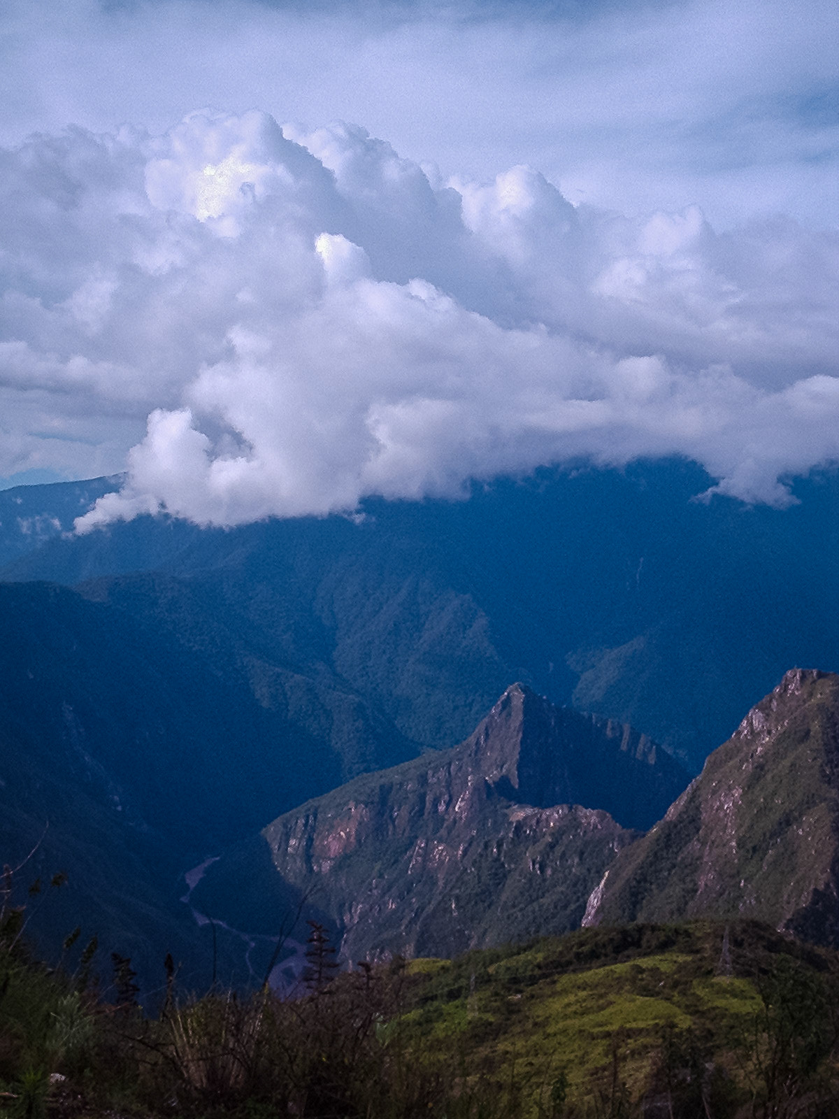 Desde la Ciudad de Machu Picchu