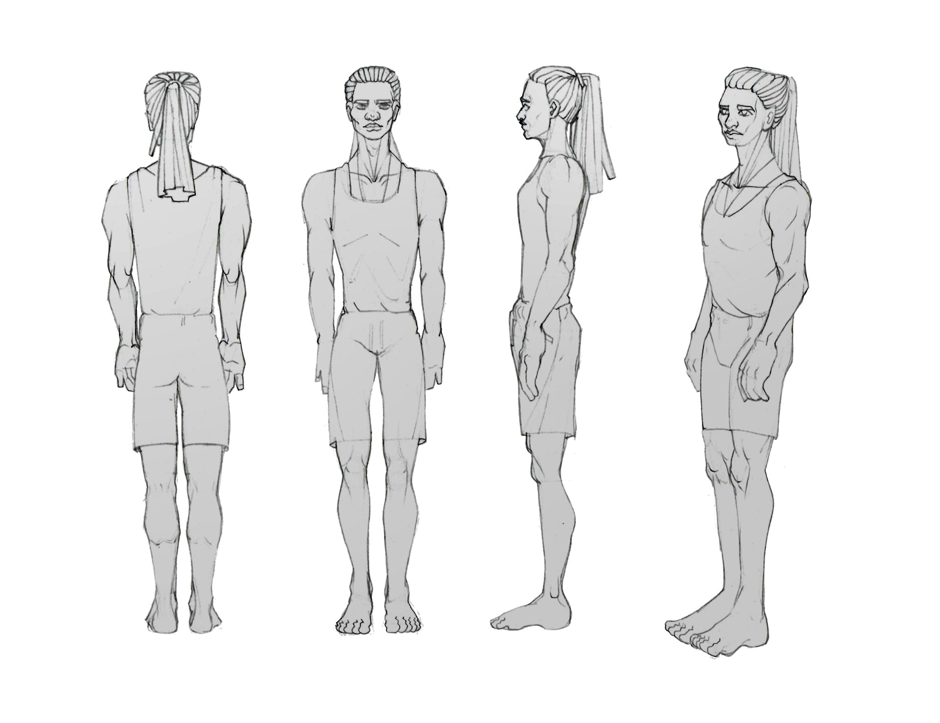Main Character Body Refrence