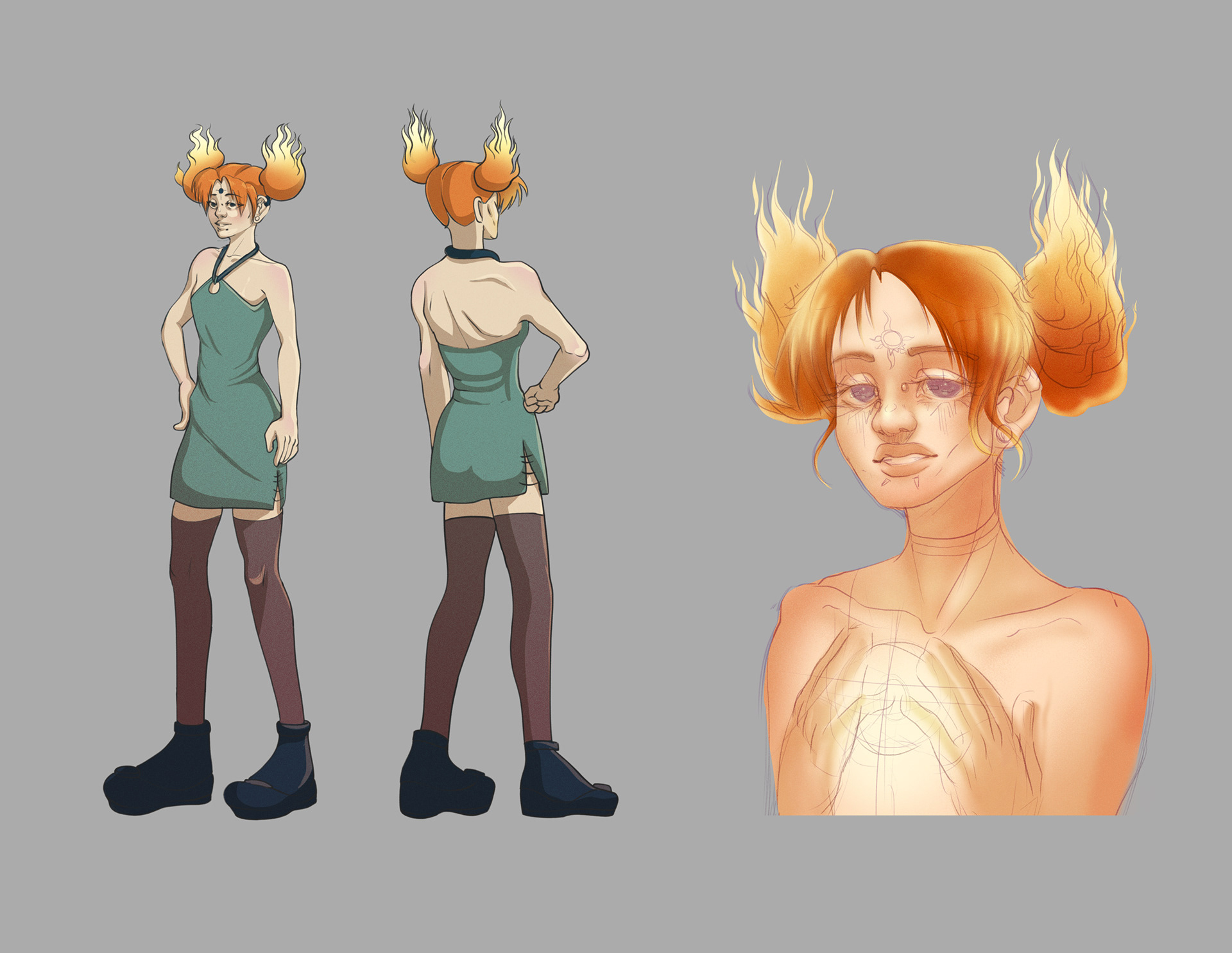 Pyra Character Concept ( 2022 )