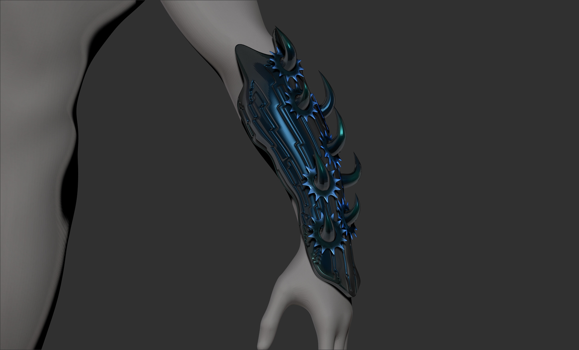 Bracer // 3D Asset Design