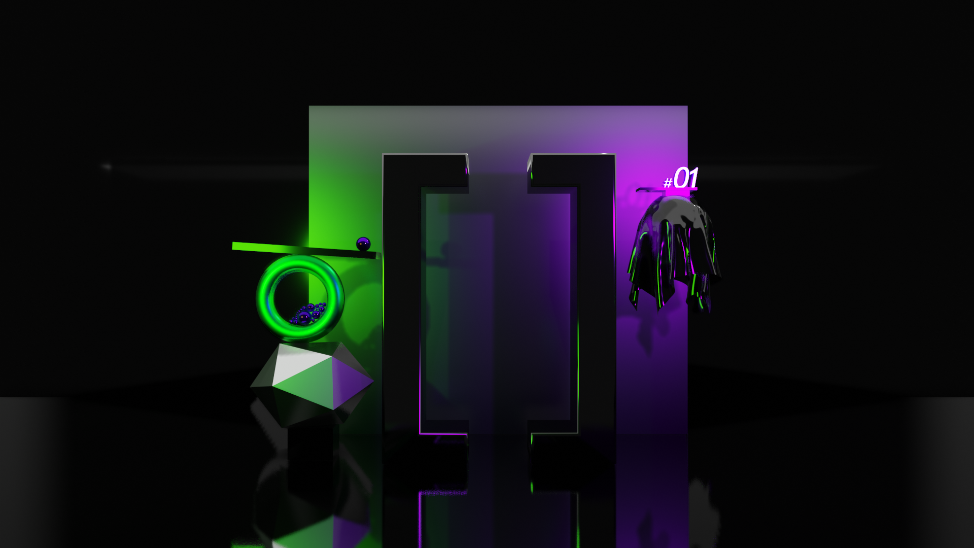 Event Teaser Poster // 3D Art