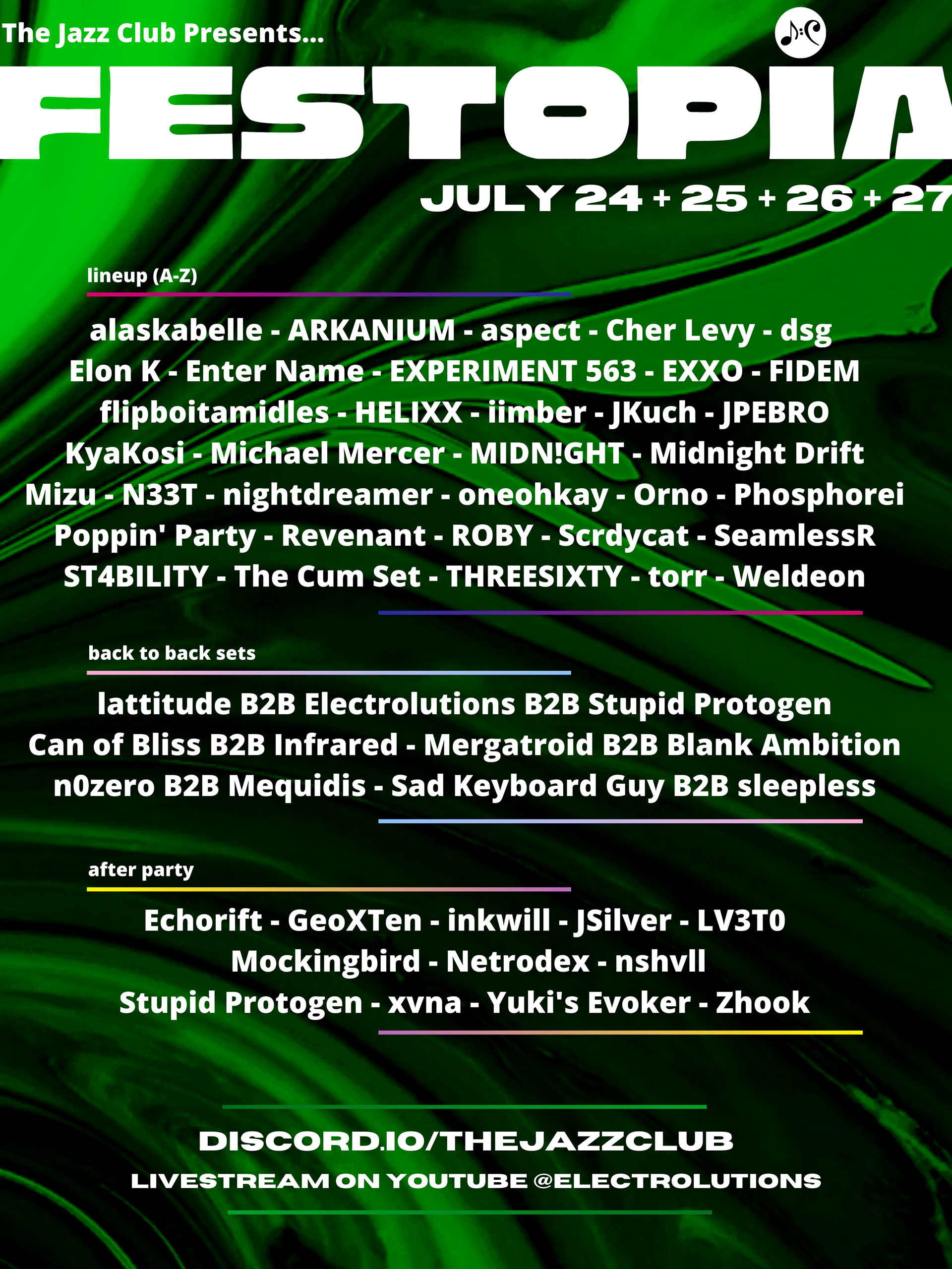 Music Festival Poster // Graphic Design