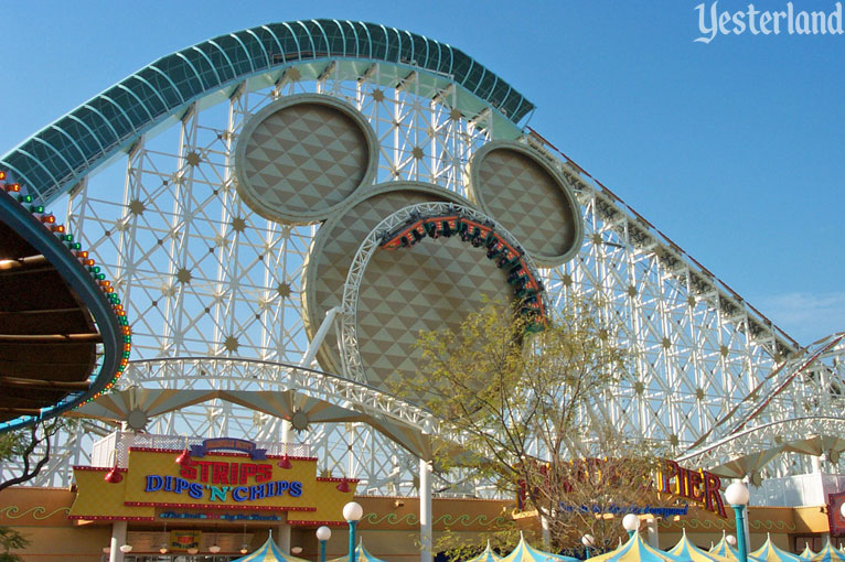 Before being rethemed to Incredicoaster in 2018, this coaster was called California Screamin'