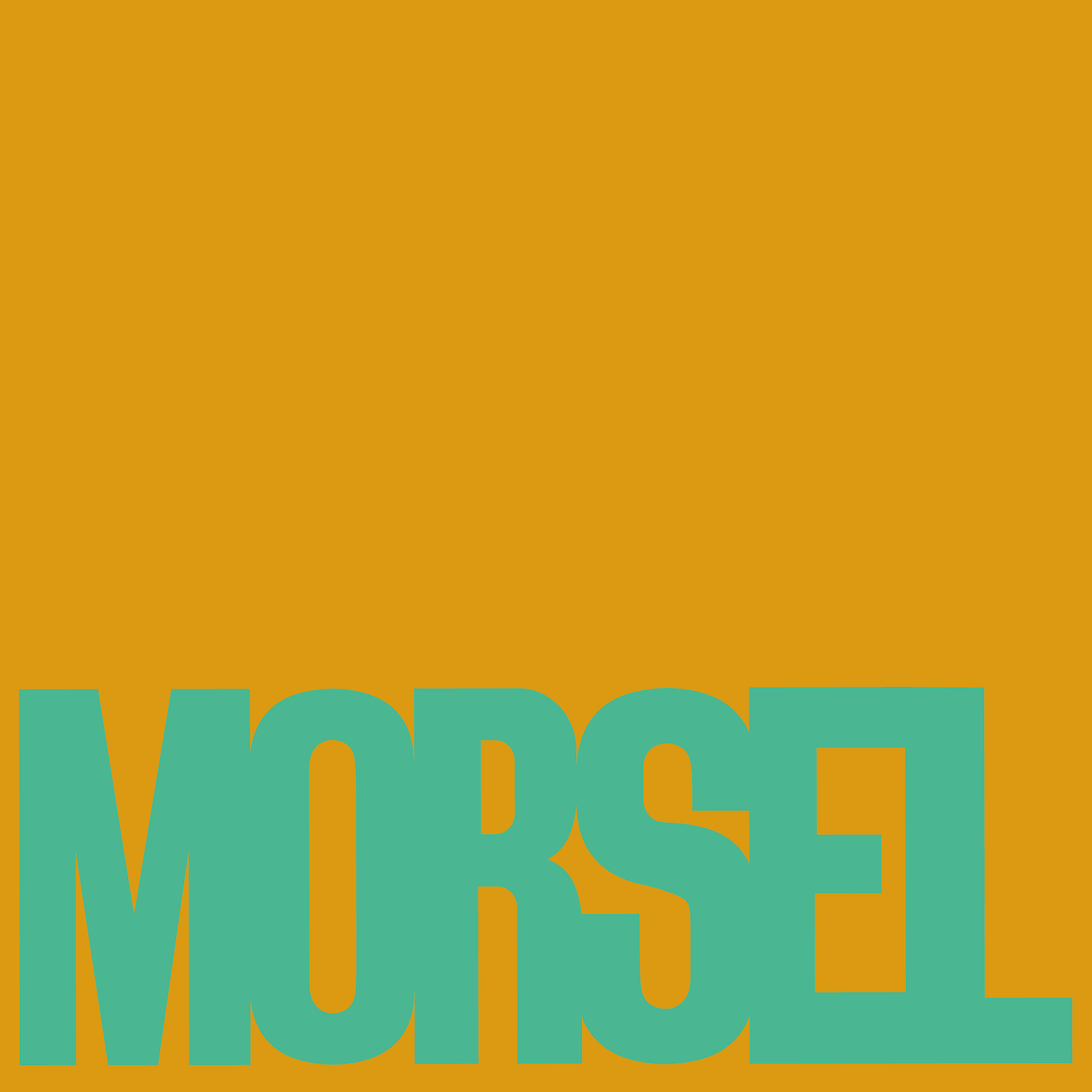 MORSEL custom font Patina colorway