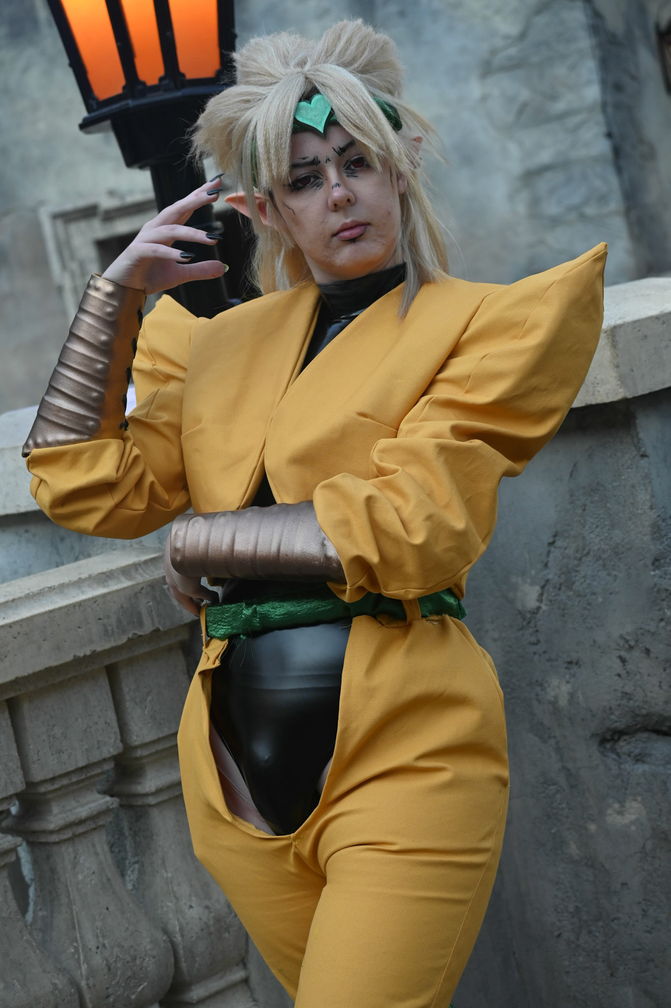 @cosmeems as DIO from Jojo's Bizarre Adventure