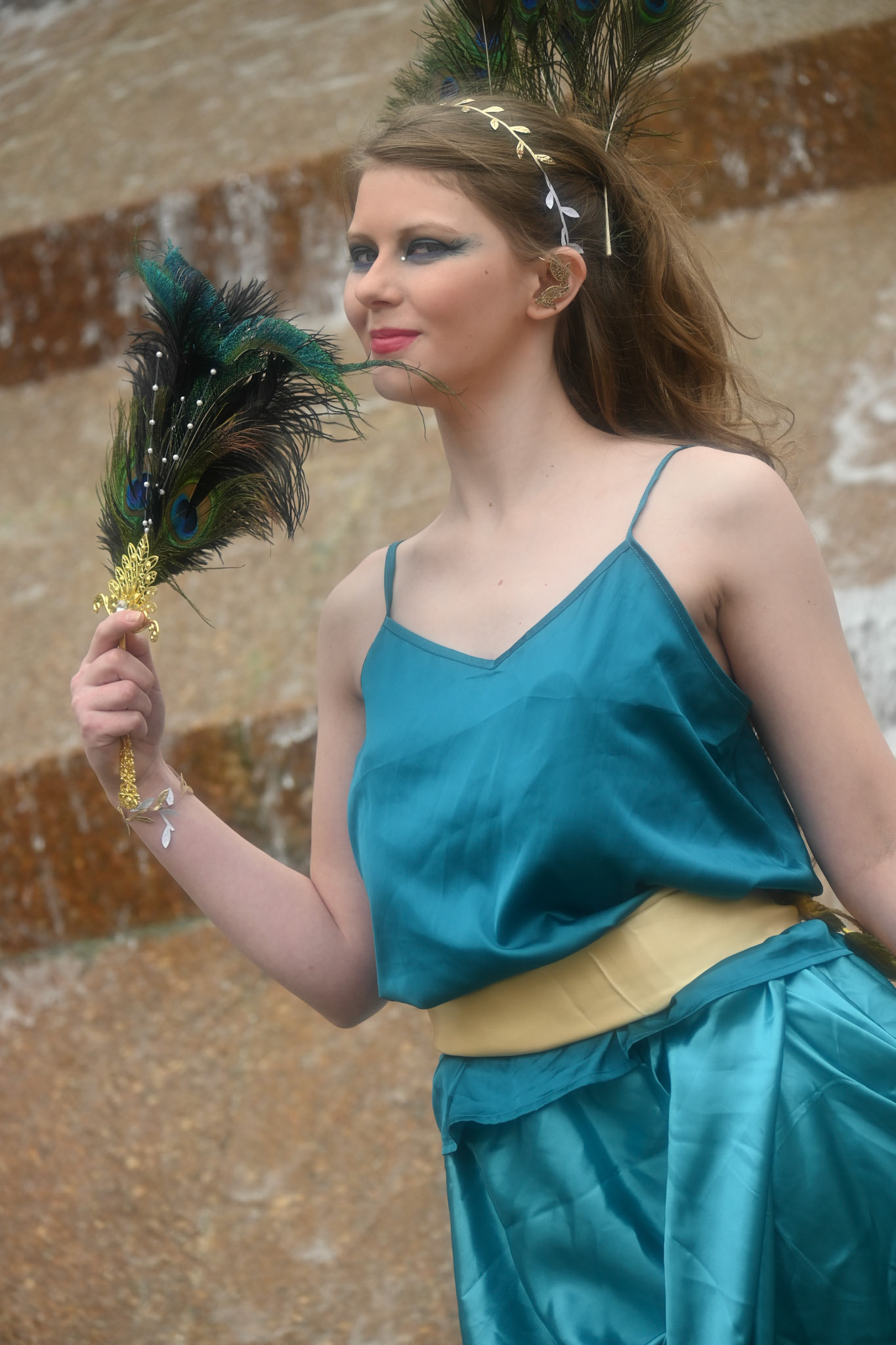 @glitch.410 as Hera from Epic: The Musical