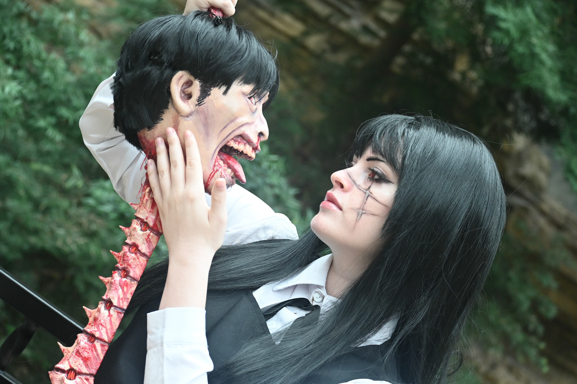 @blucthulu as Yoru from Chainsaw Man