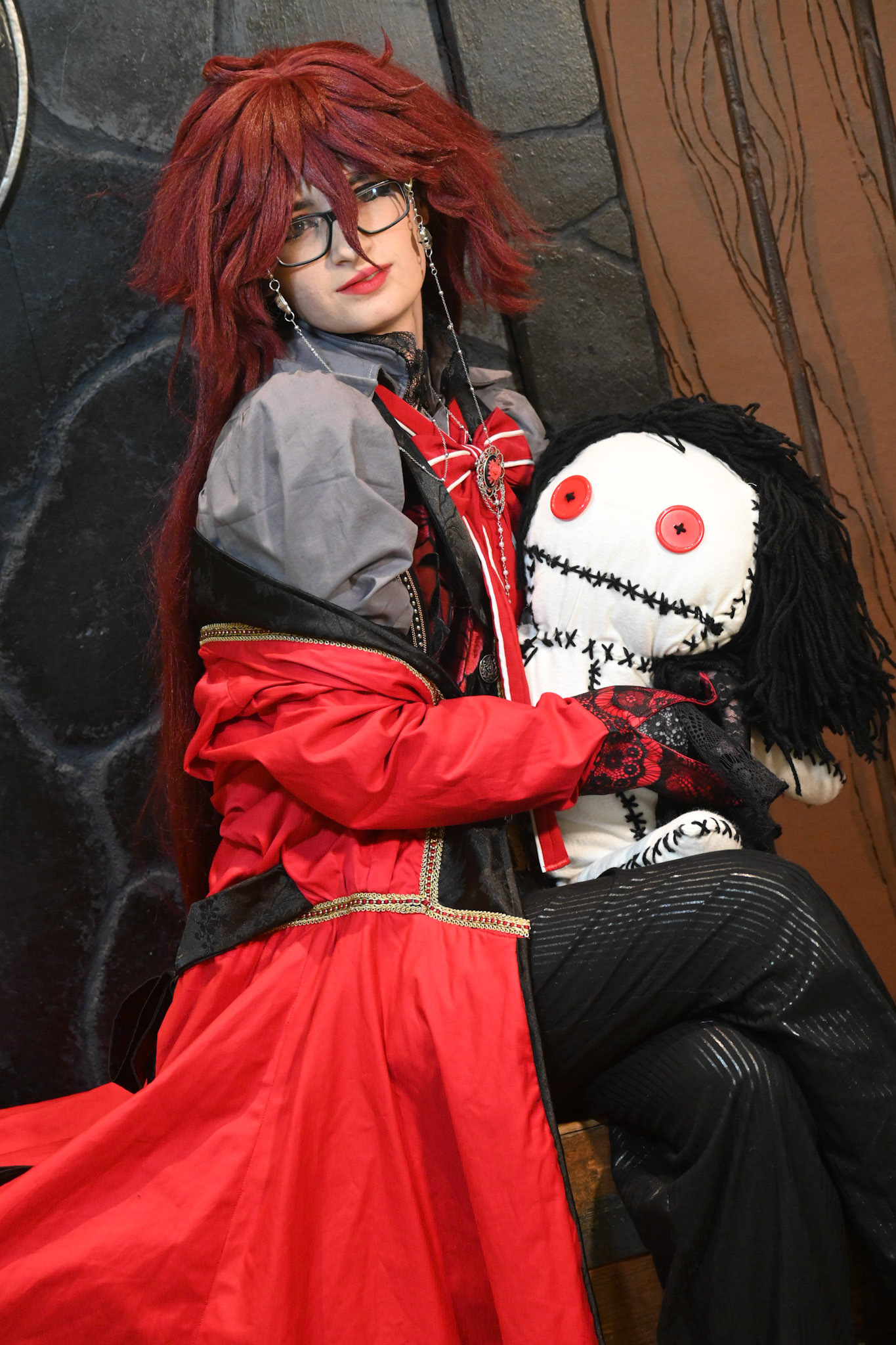 @savvyblossomcosplay as Grelle from Black Butler