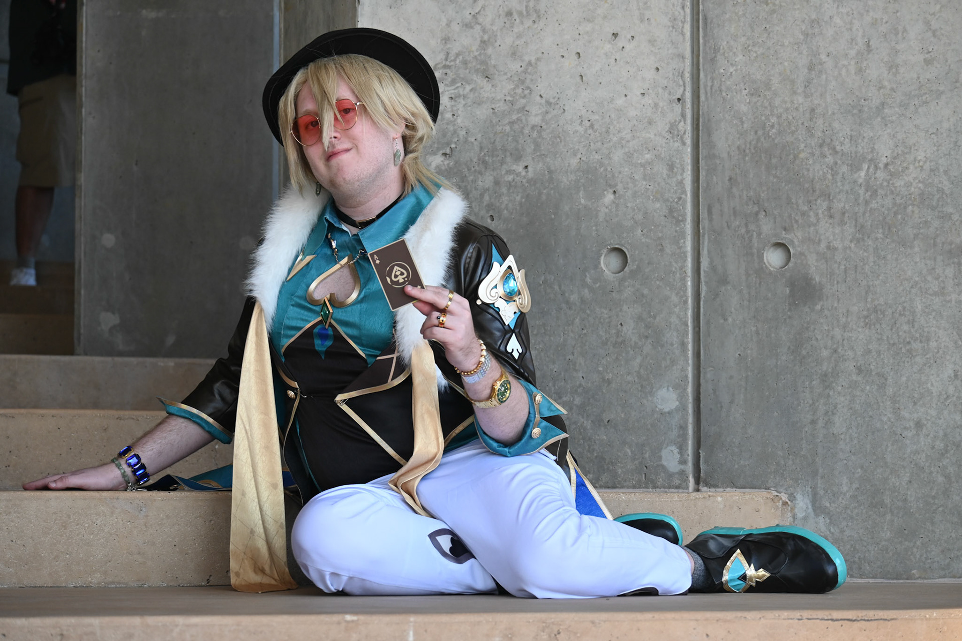 @zap__cos as Adventurine from Honkai: Star Rail