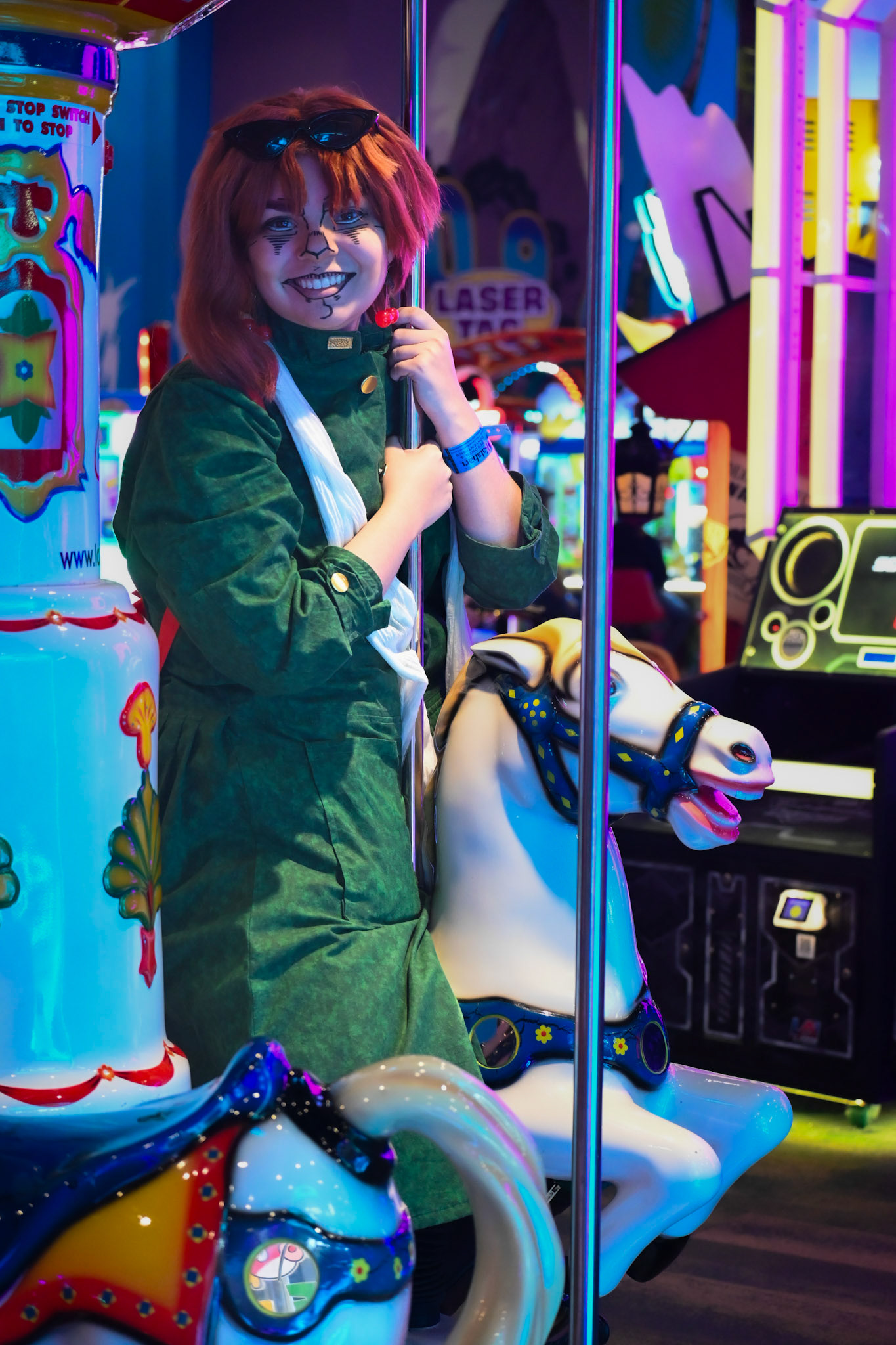 Me as Kakyoin Noriaki from Jojo's Bizarre Adventure