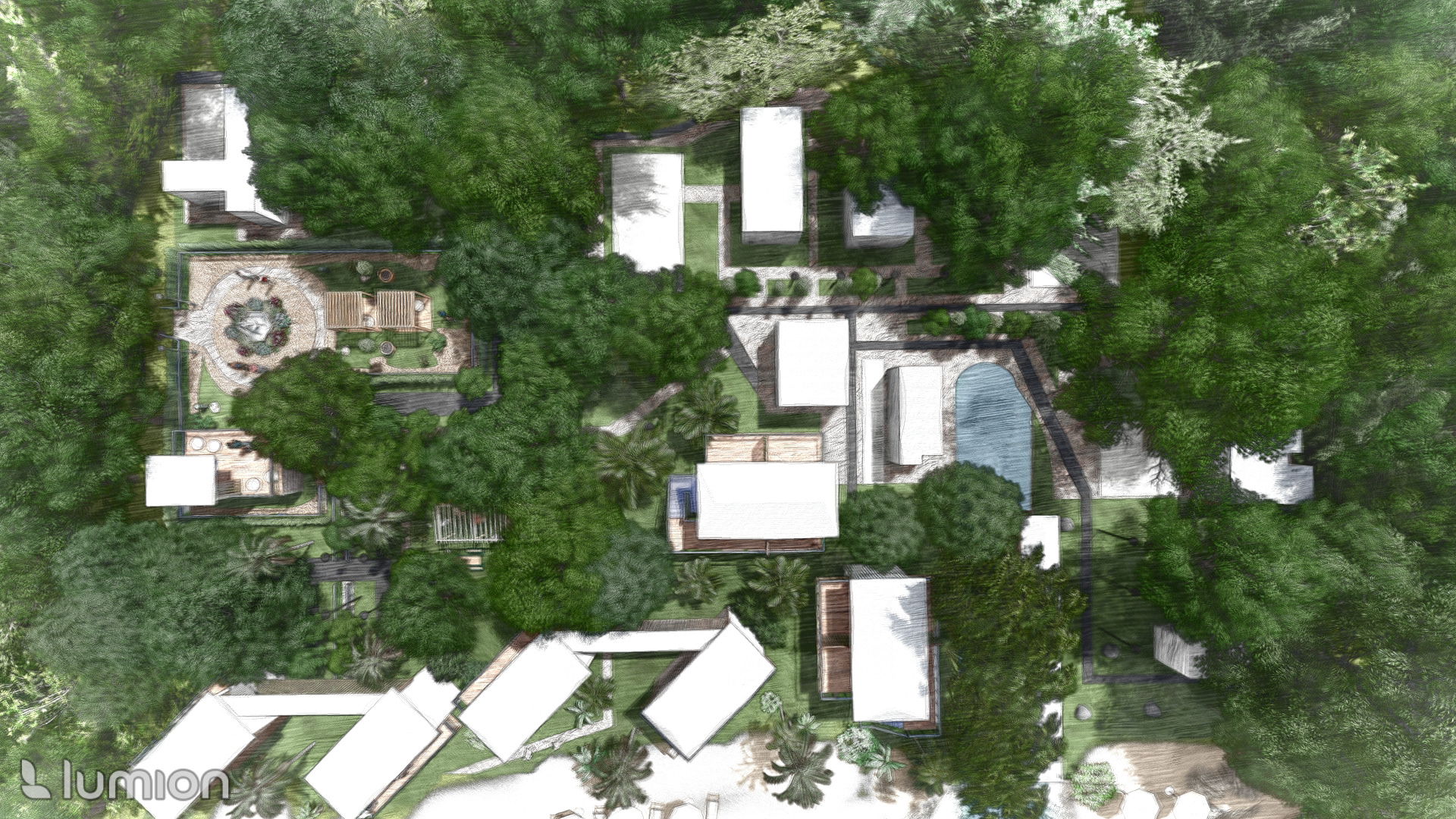 Top View of Site