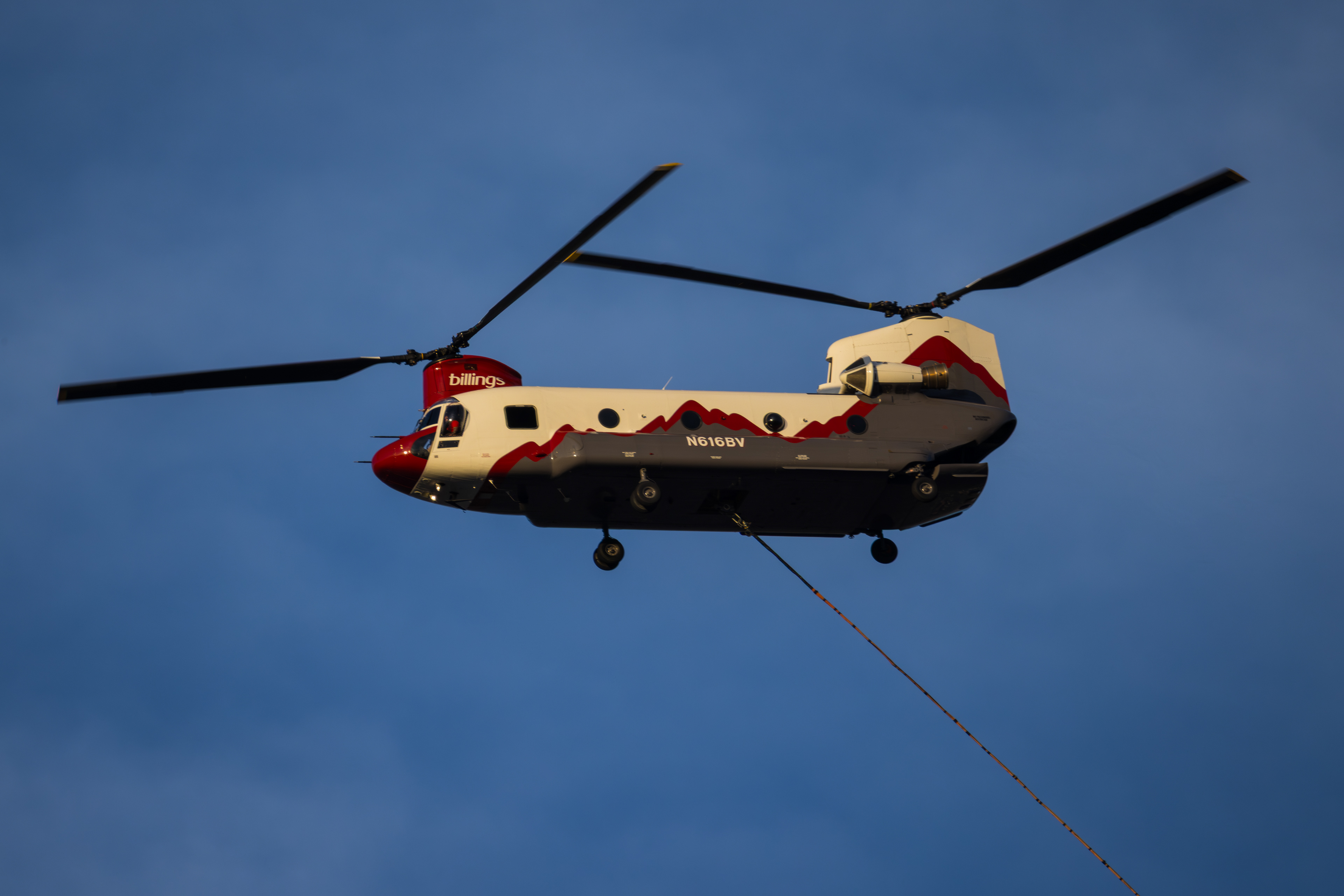 CH-47D Firefighting Chinook