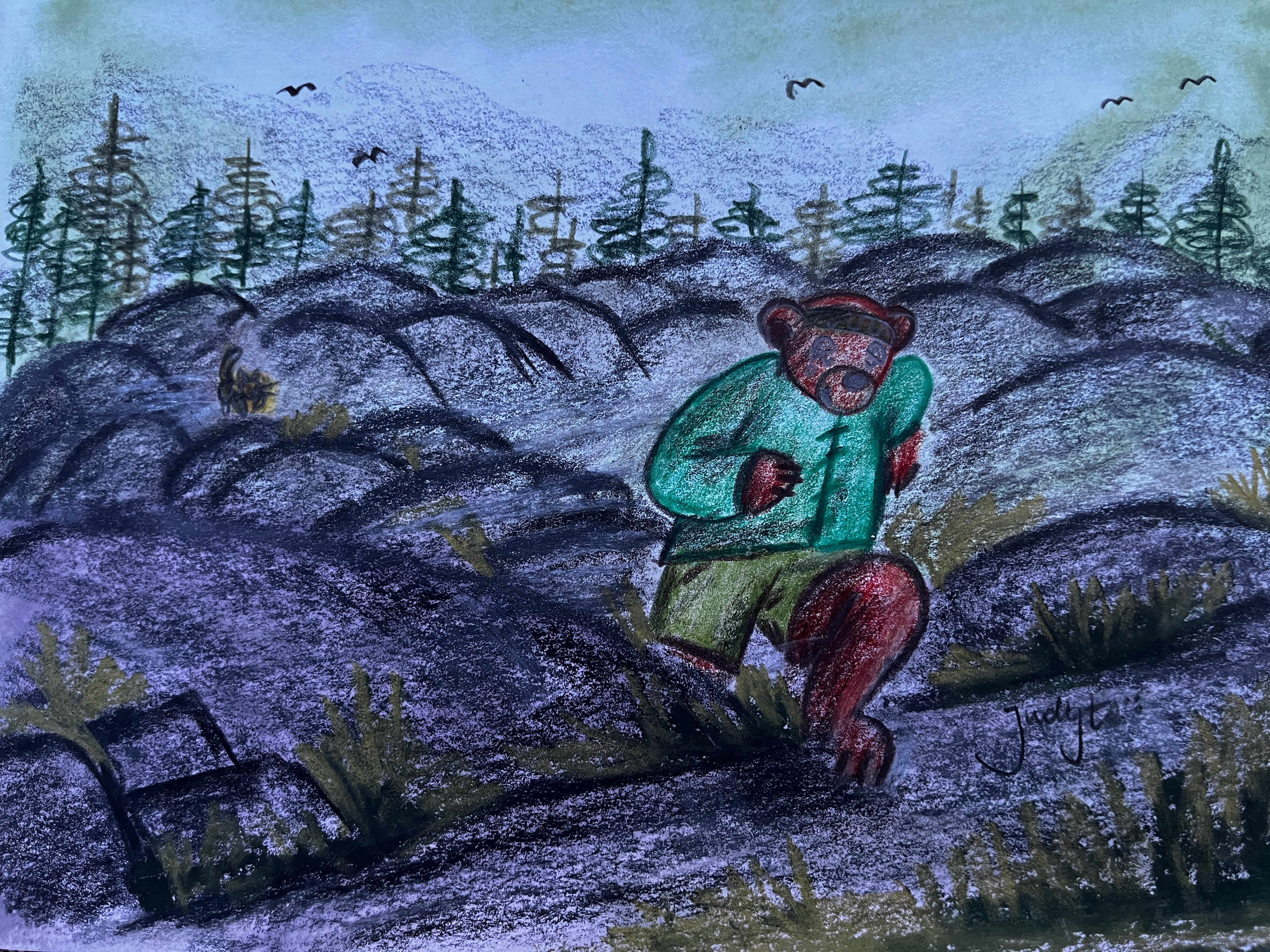 Title: Mr. Bear Is Jogging