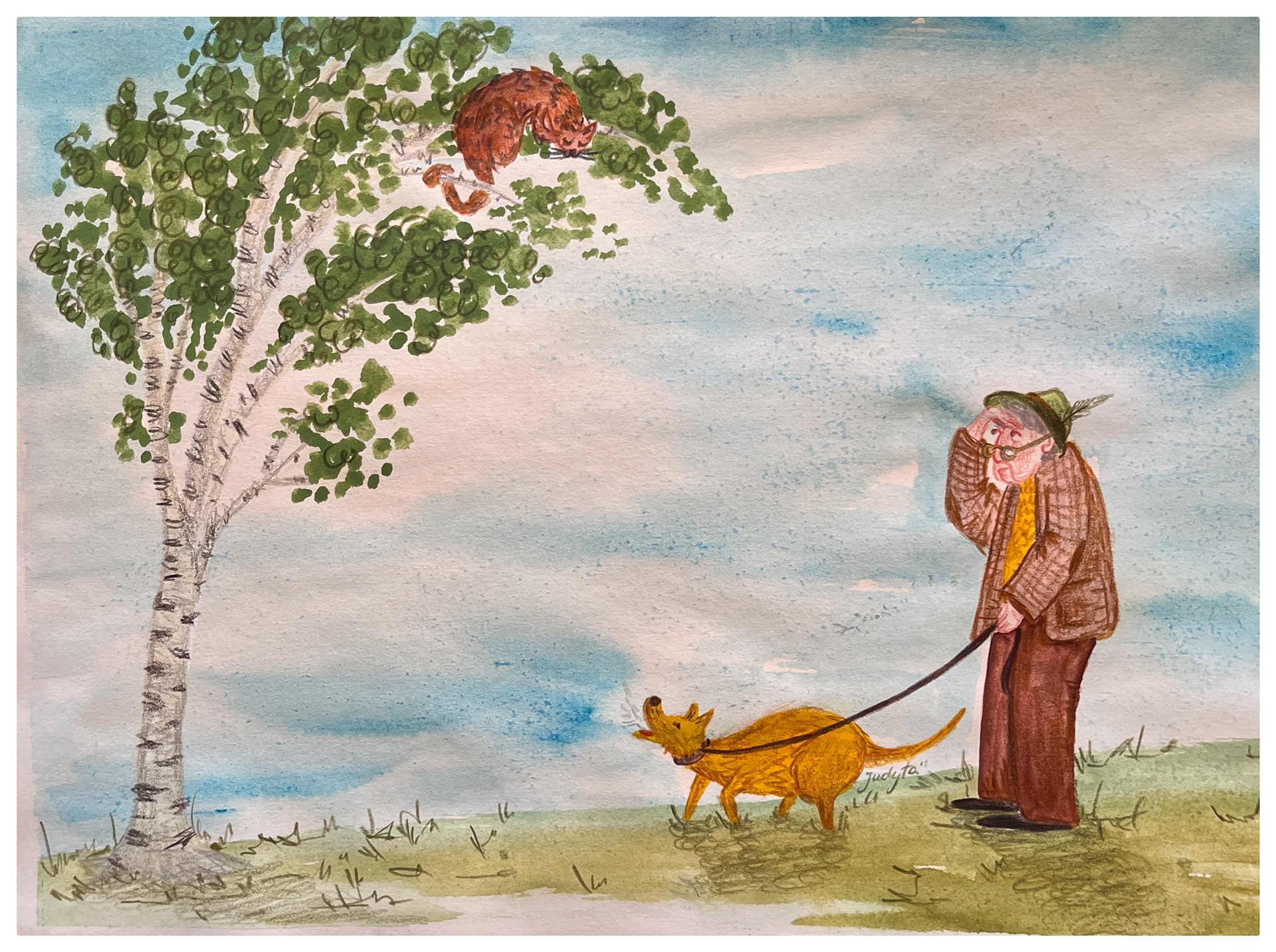 Title: Walking The Dog