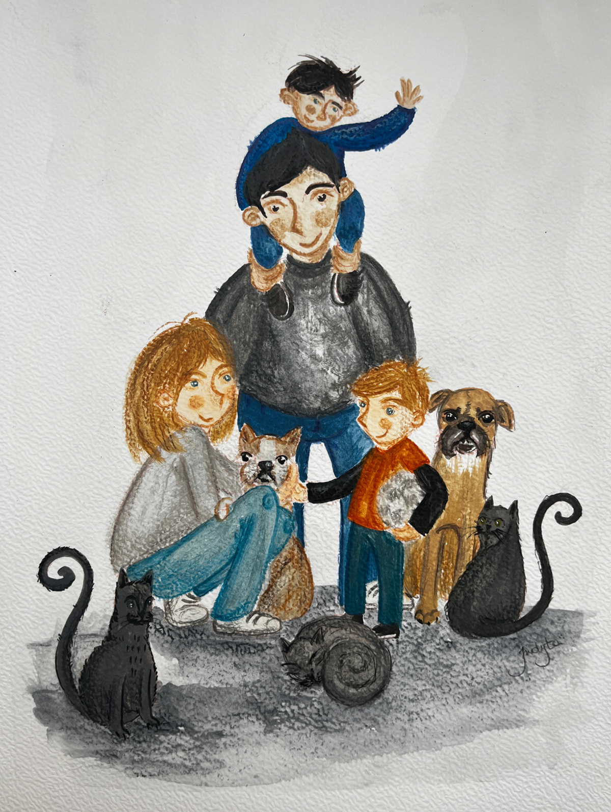 Title: Family Portrait