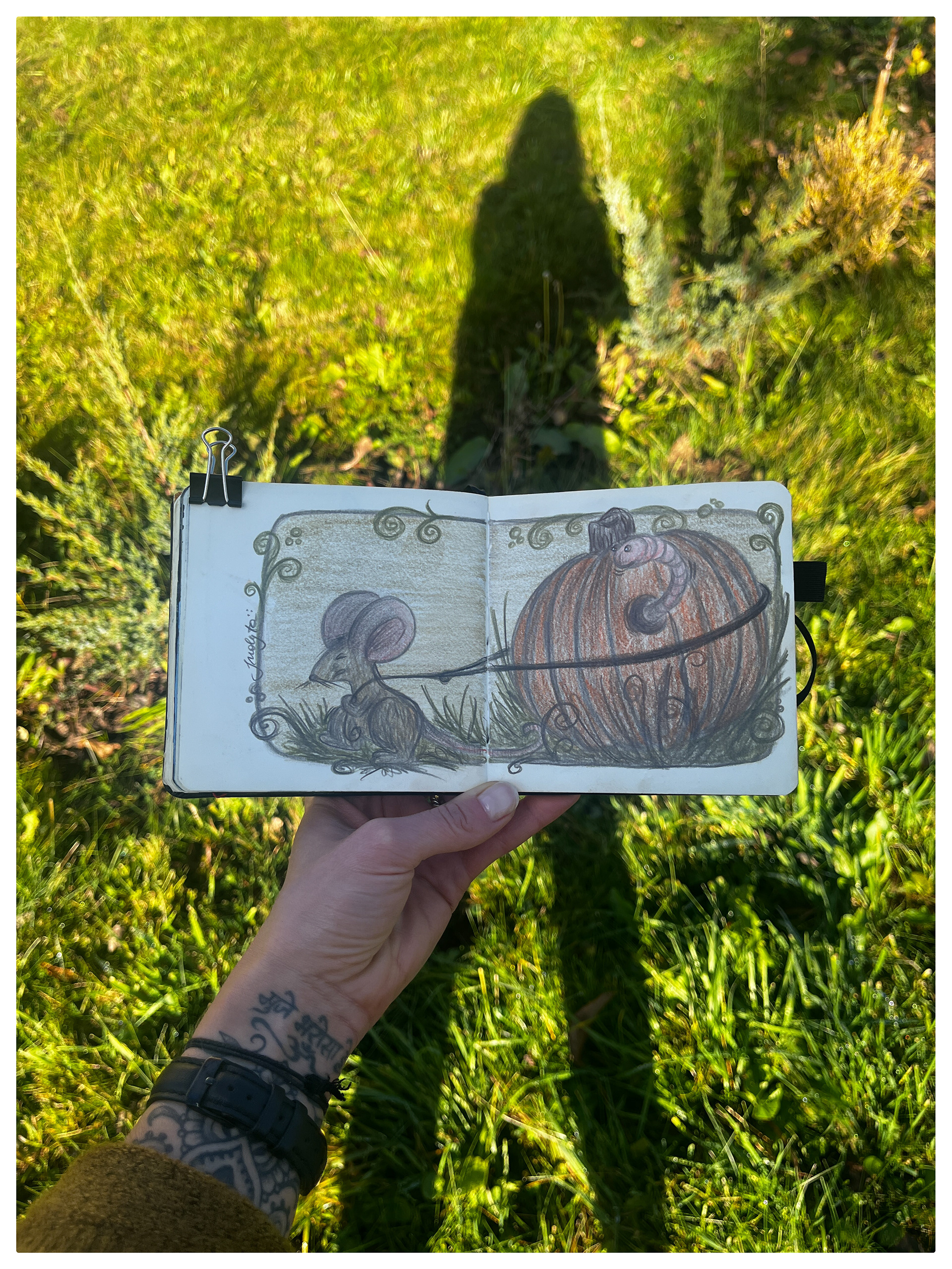 Title: The mouse & Worm
