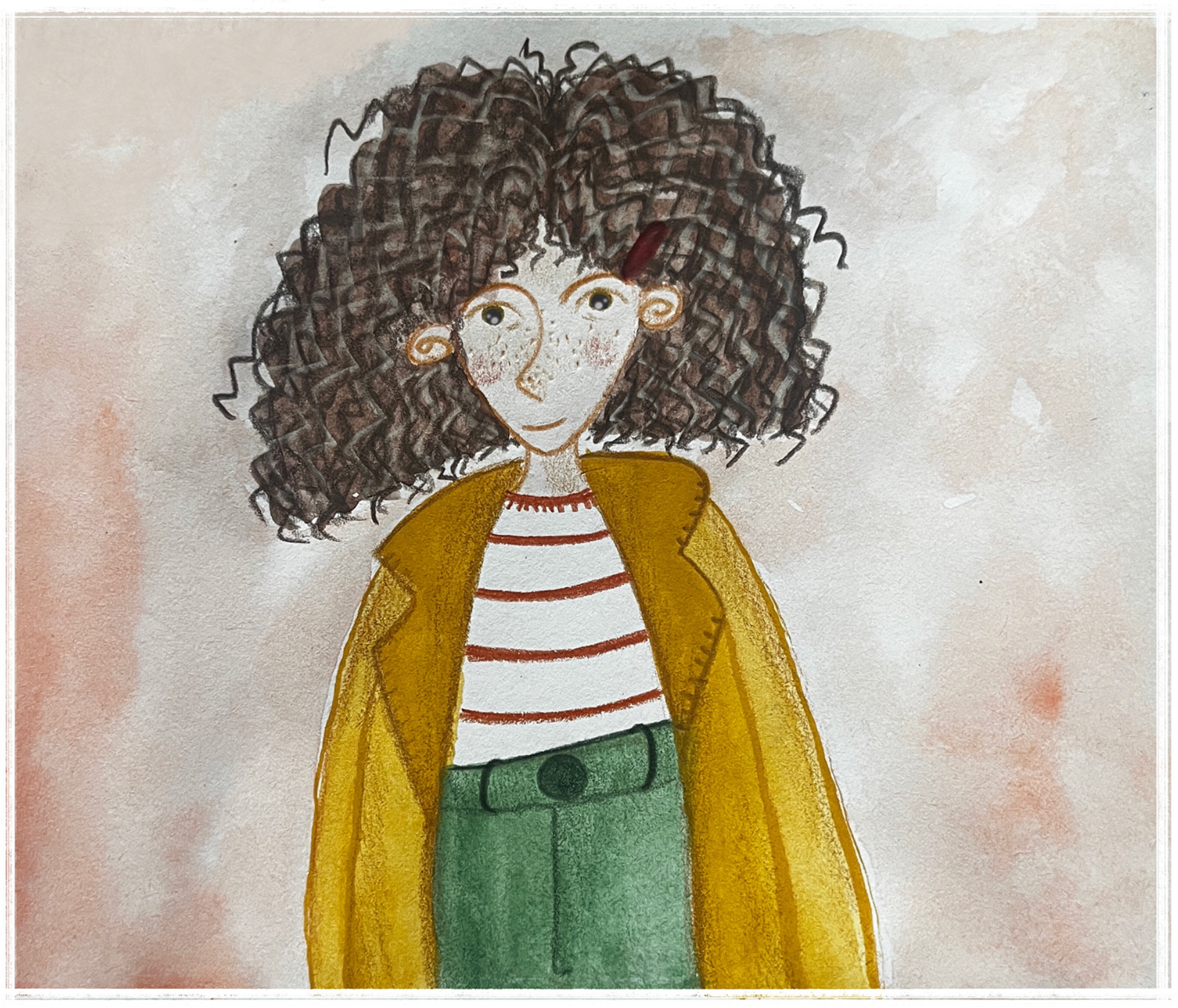 Title: A Girl With Freckles