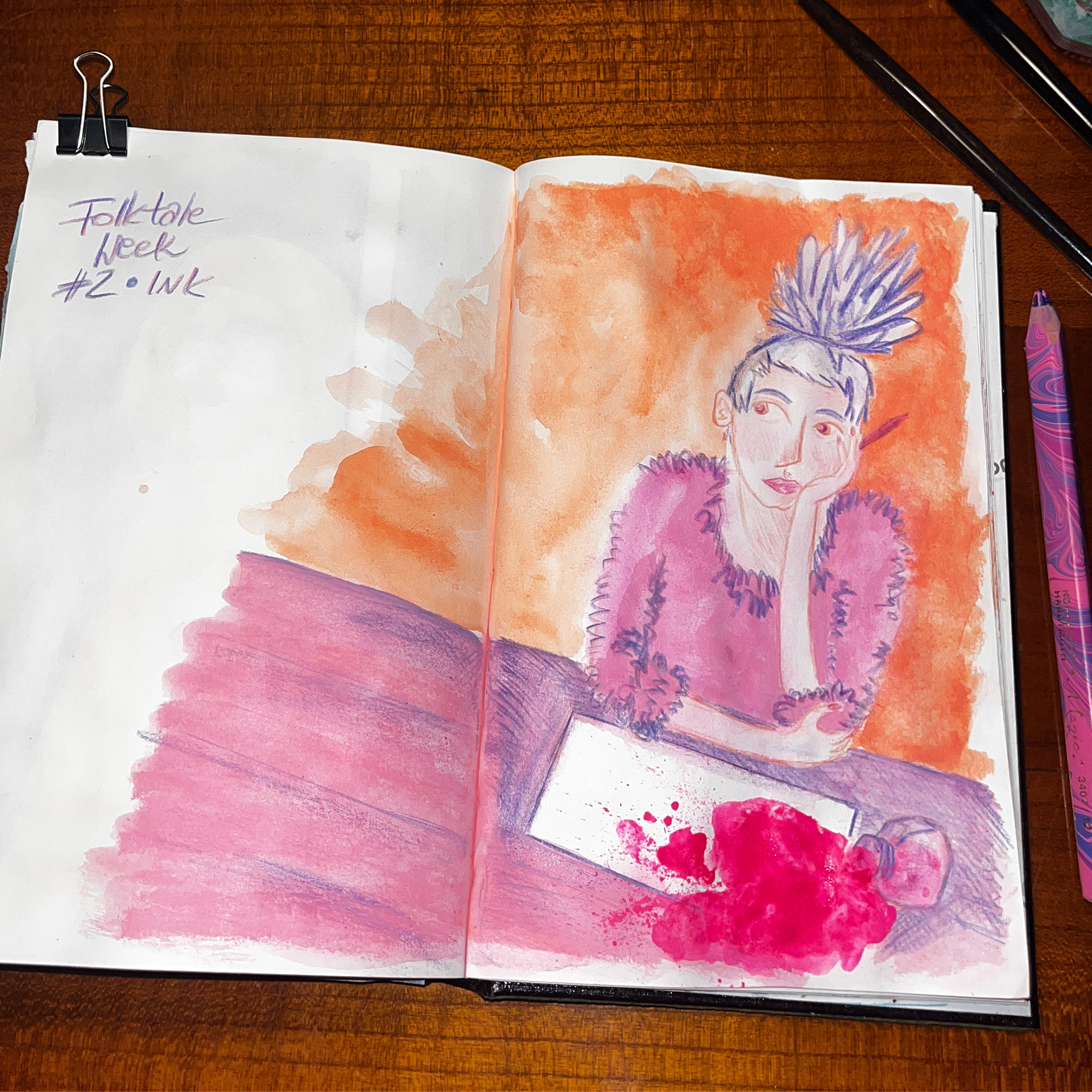 Title: A Spilled Ink