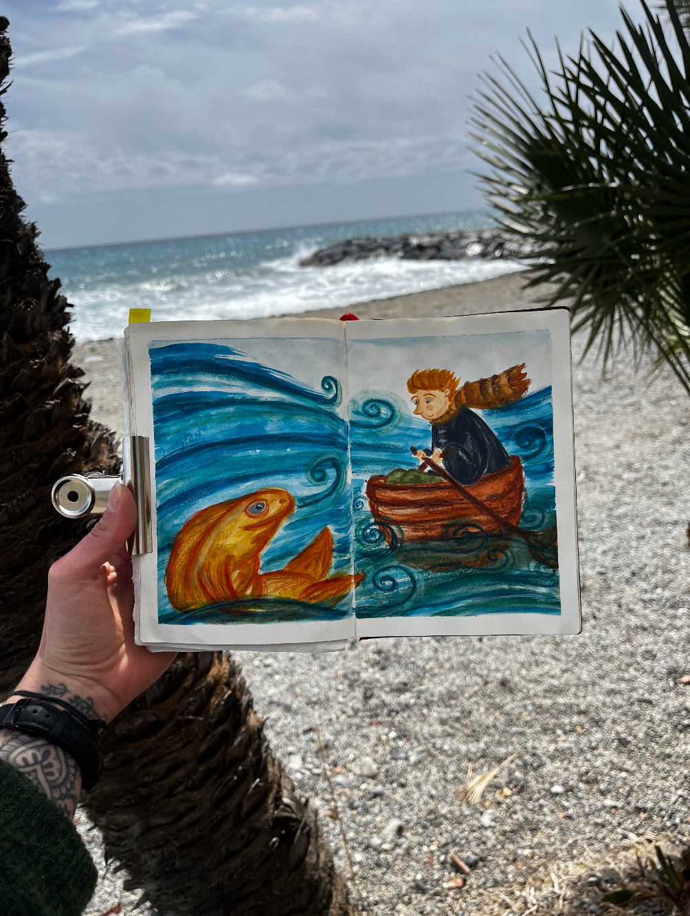 Title: The Tale of the Fisherman and the Fish
