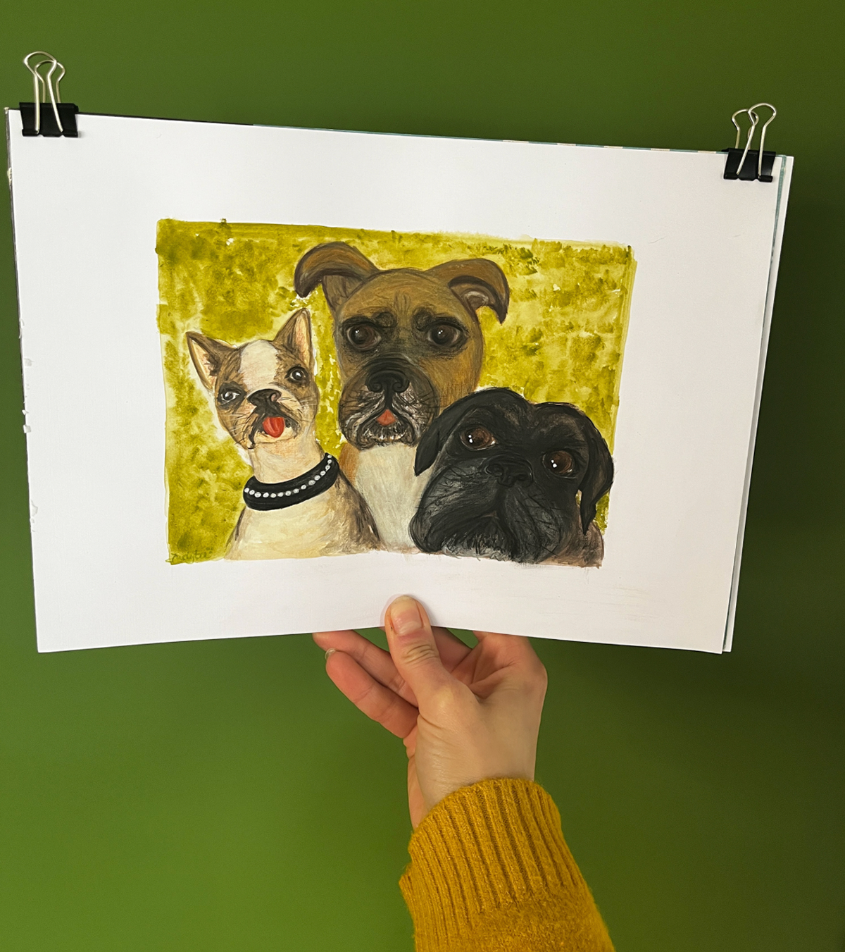 Title: Dogs' Portrait