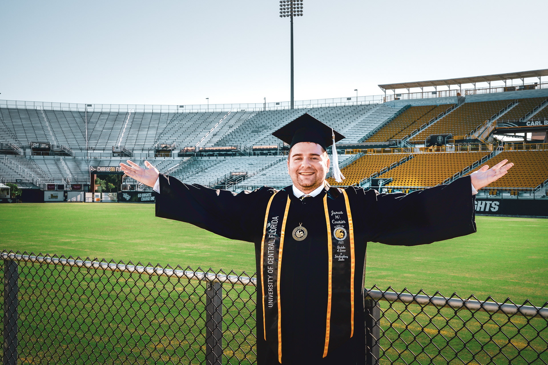 UCF Stadium Graduation Photography Session JC