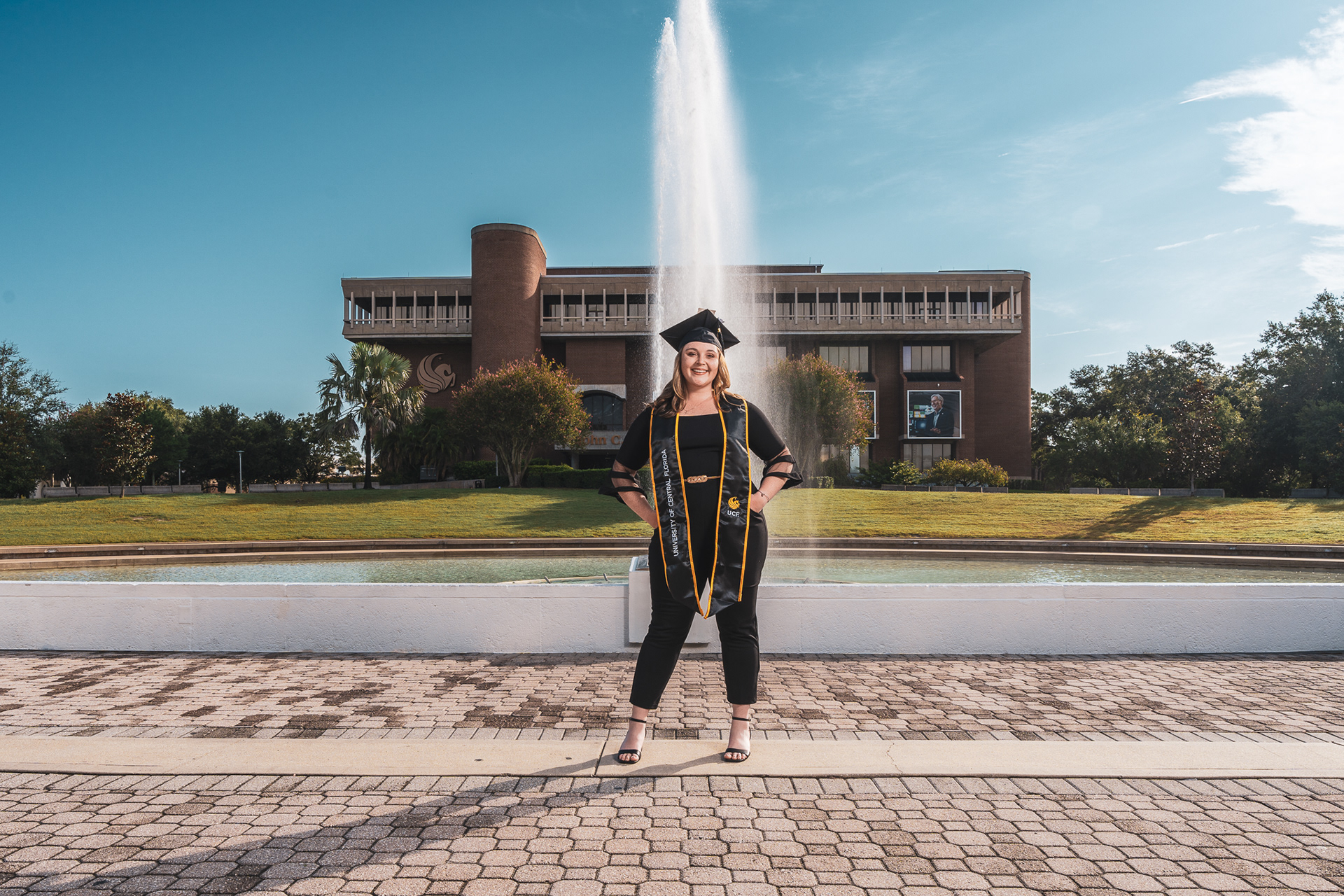 Reflecting Pond | UCF Graduation Portraits CC