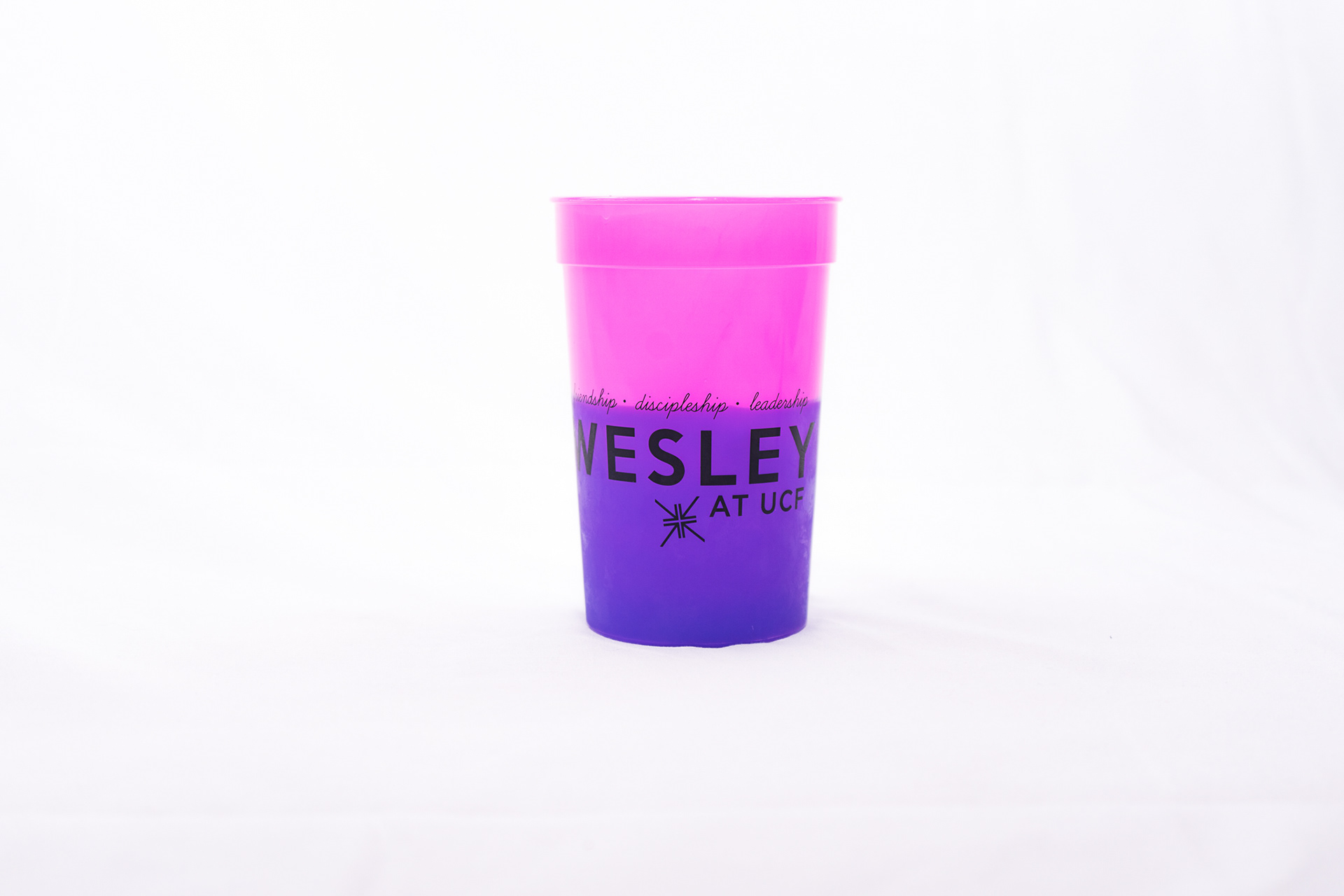 Wesley Foundation Color Changing Cups