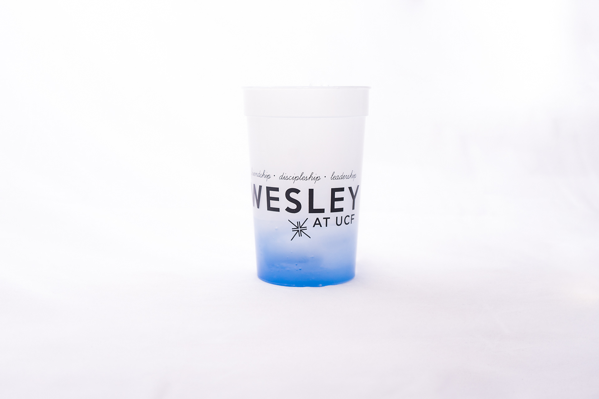 Wesley Foundation Color Changing Cups