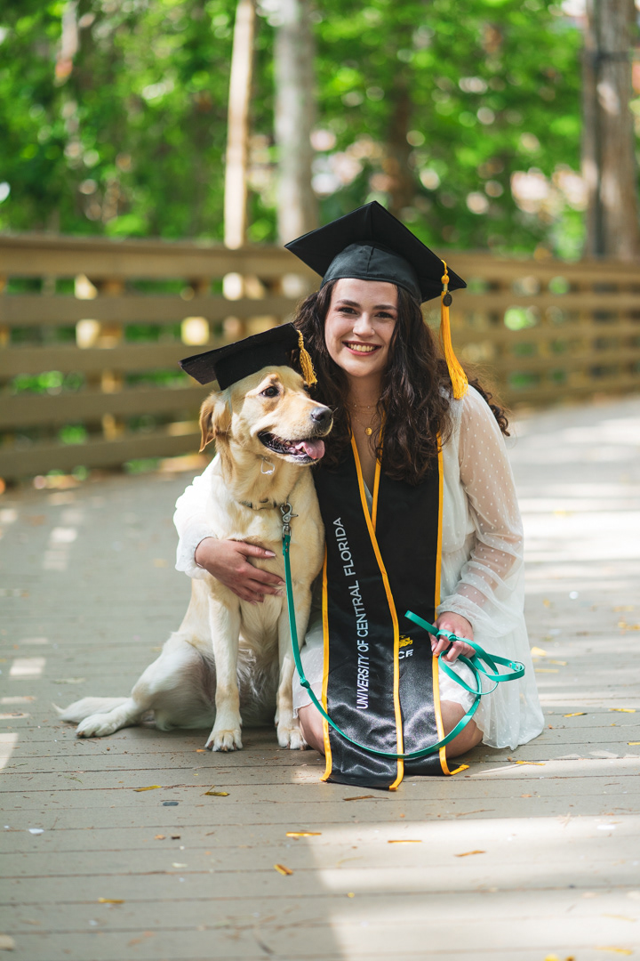 Student Union Boardwalk Senior Portrait UCF Graduation Photographer | SA