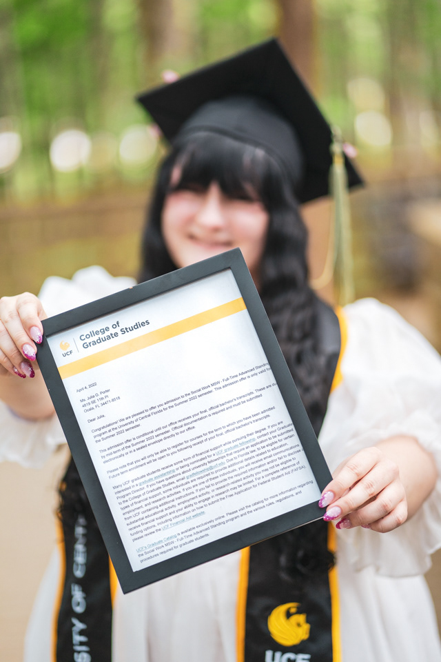 Onto Grad School UCF Graduation Photography Session | JP