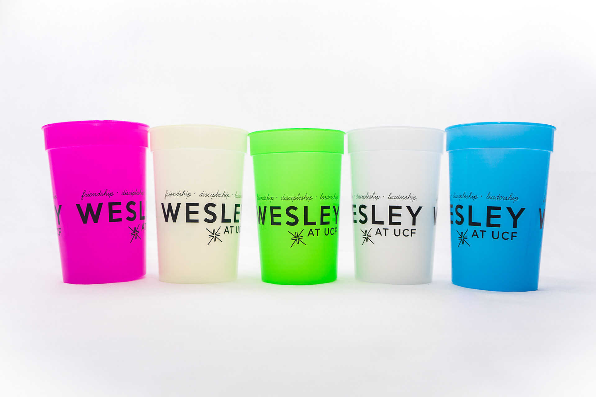 Wesley Foundation Color Changing Cups