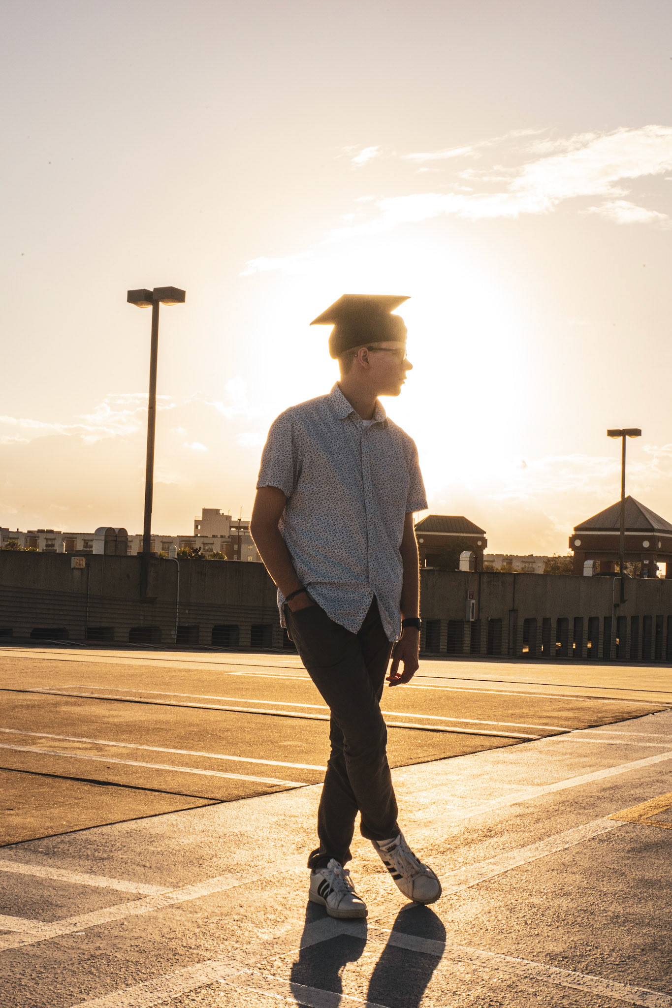 Parking Garage | UCF Graduation Photography MZ