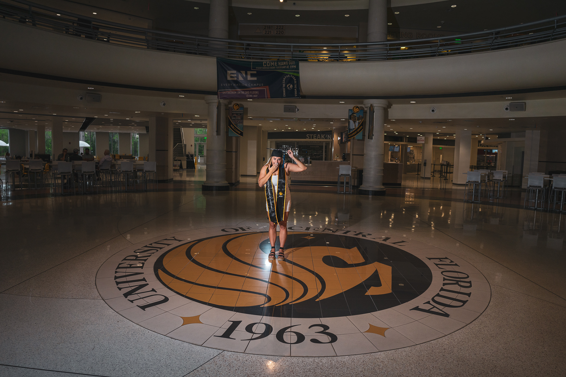 Student Union Pegasus Seal | | UCF Graduation Photographer SP
