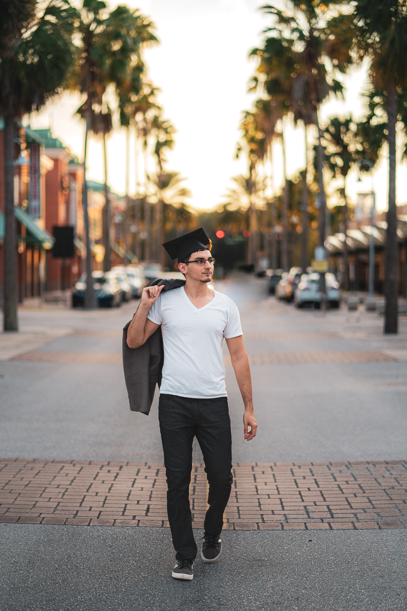 West Plaza | SH UCF Graduation Photo