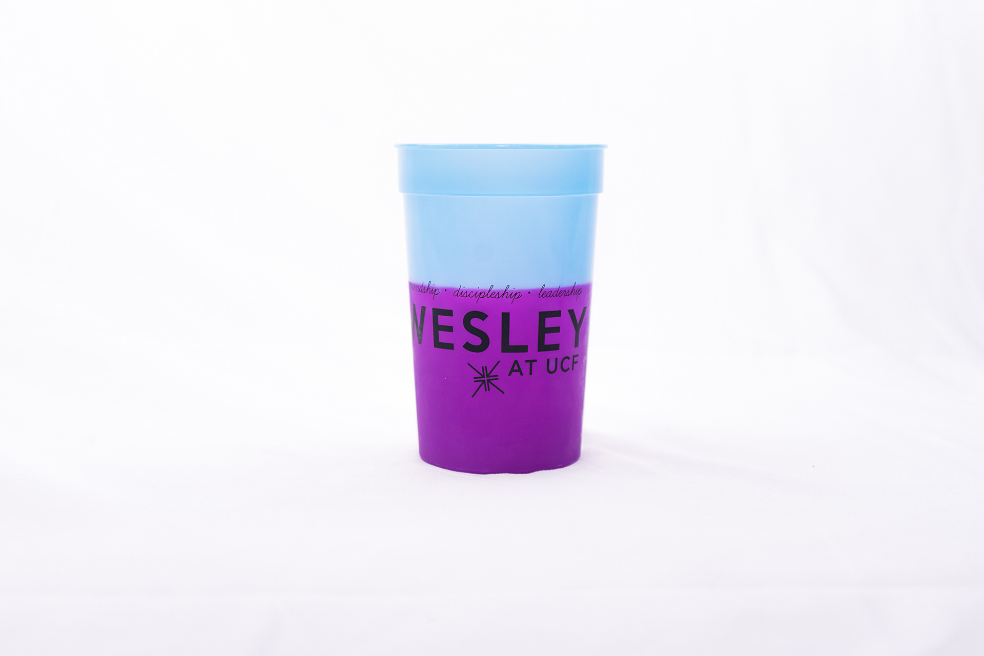 Wesley Foundation Color Changing Cups
